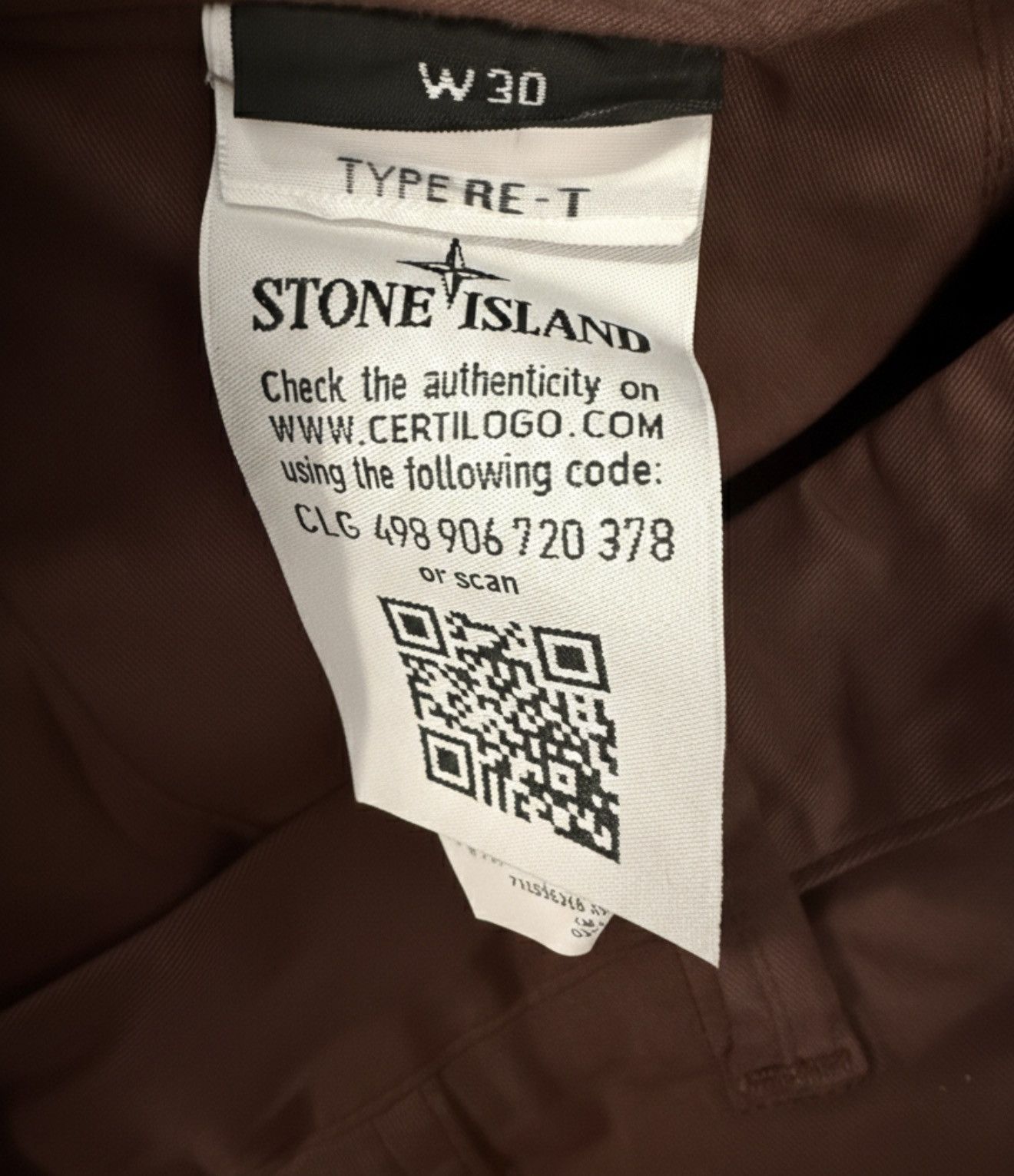 Stone Island Stone Island 711530210 Cargo Pants RE-T - Dark Brown - W30 Size US 30 / EU 46 - 5 Thumbnail