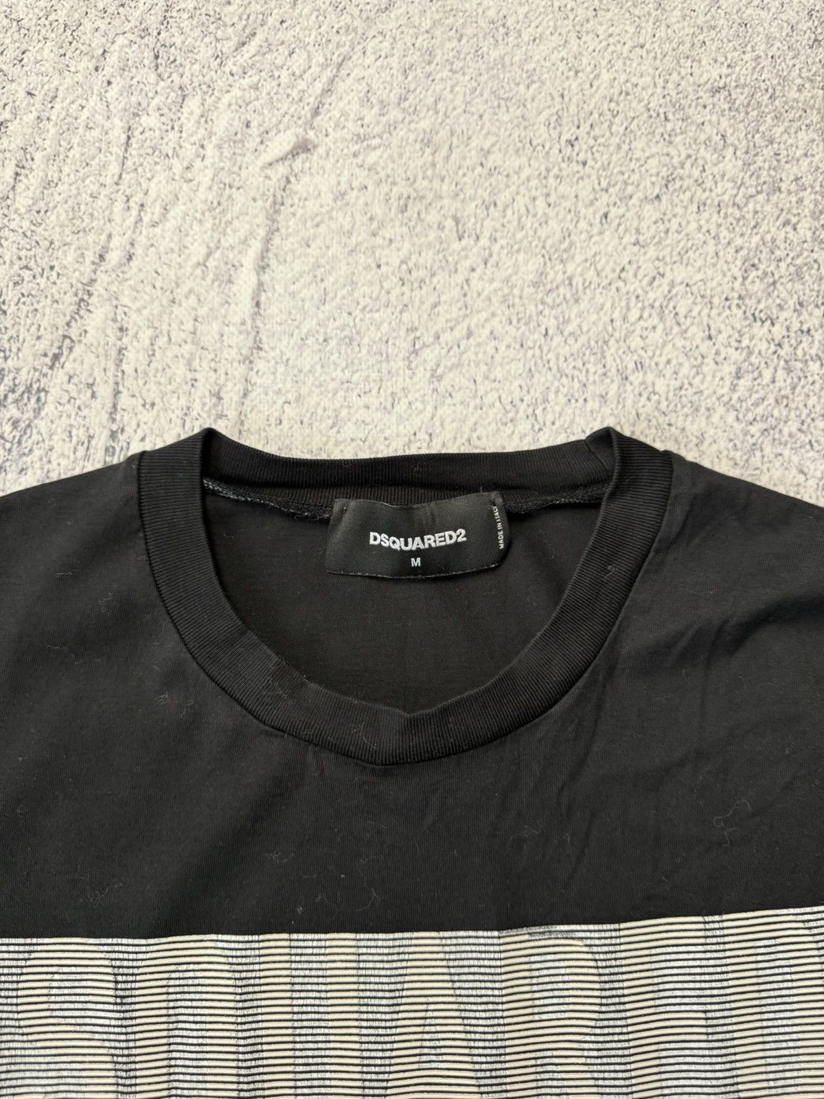 Dsquared2 Mens Dsquared2 T Shirt Luxury Tee Big logo Size US M / EU 48-50 / 2 - 7 Thumbnail