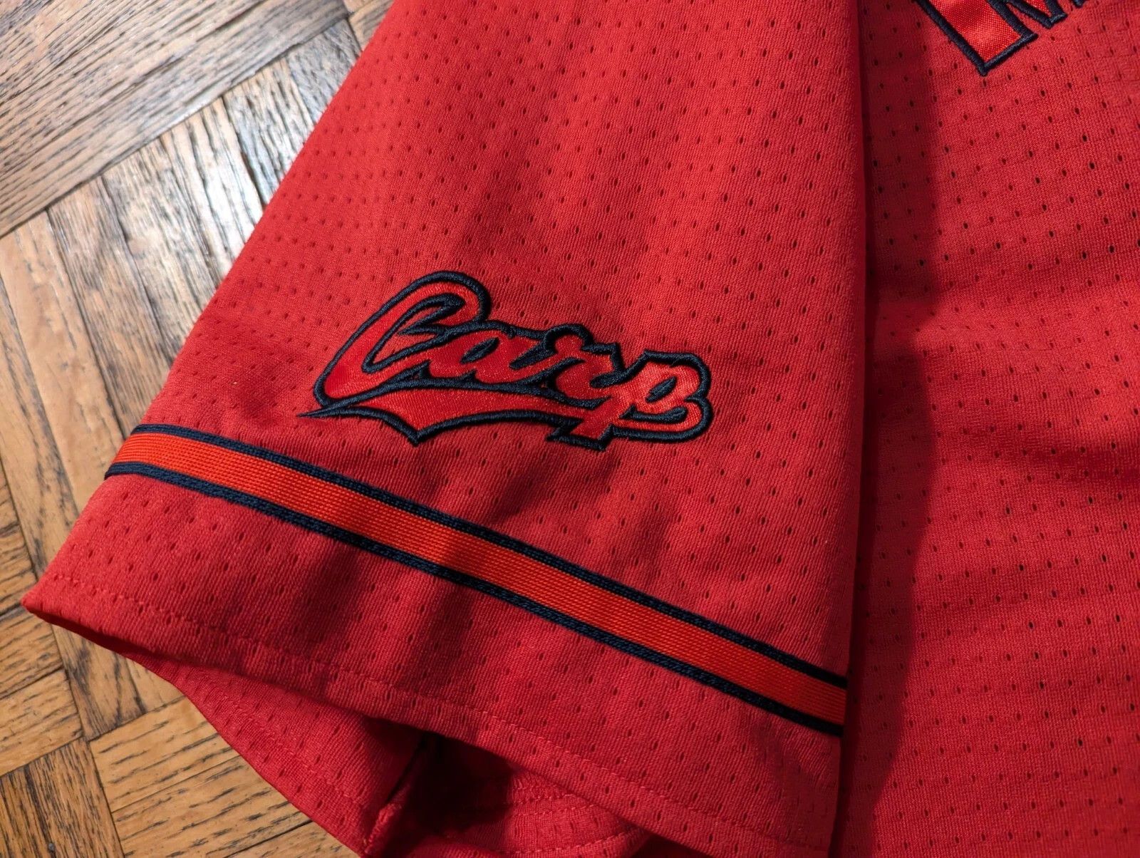 Veste Baseball Vintage Descente Three Hawks – Bleue, Taille L (coupe Plutôt M) – édition Japonaise