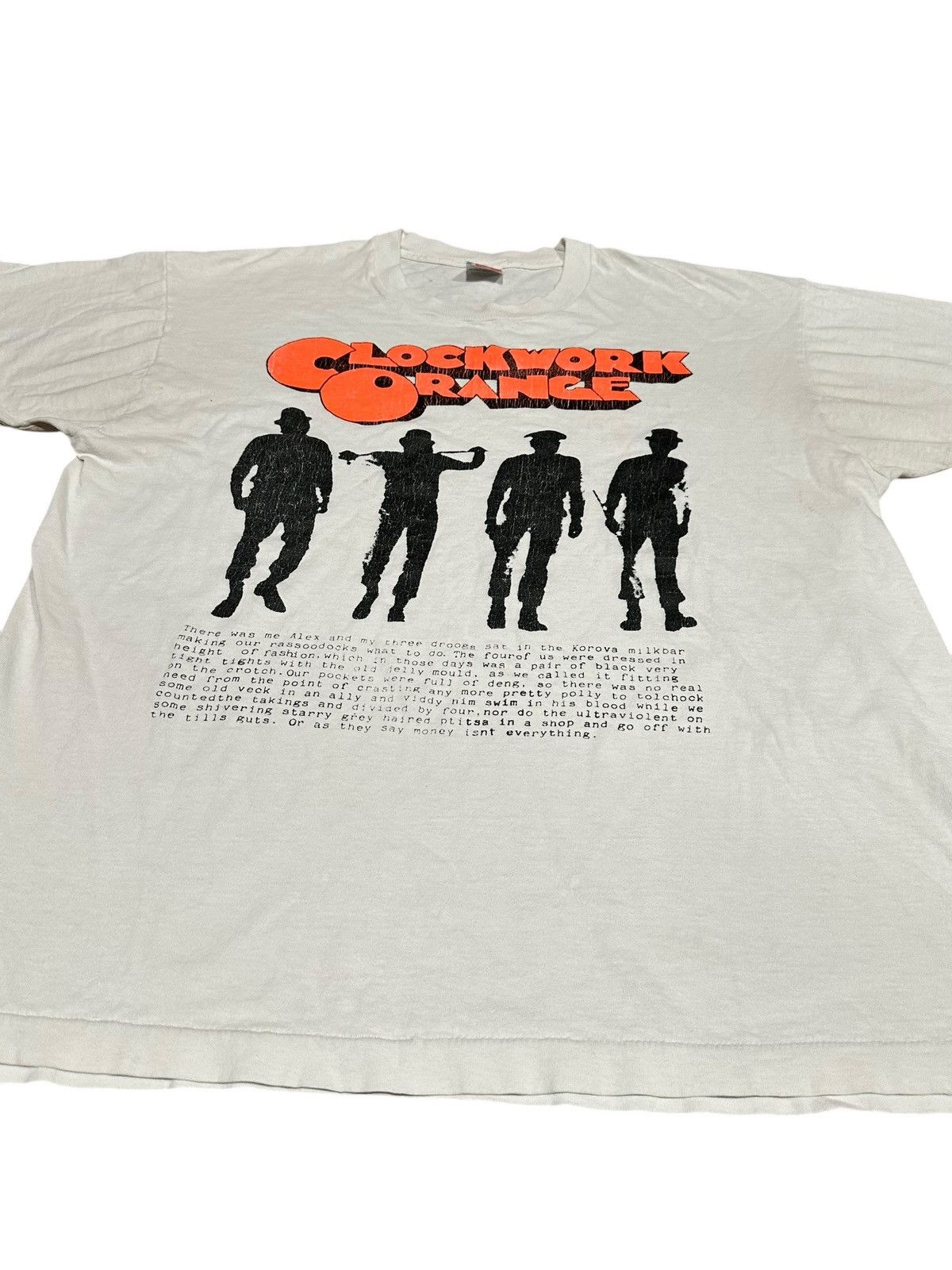 Vintage Vintage 90’s Clockwork Orange Single Stitch FOTL Shirt Size US XL / EU 56 / 4 - 3 Thumbnail