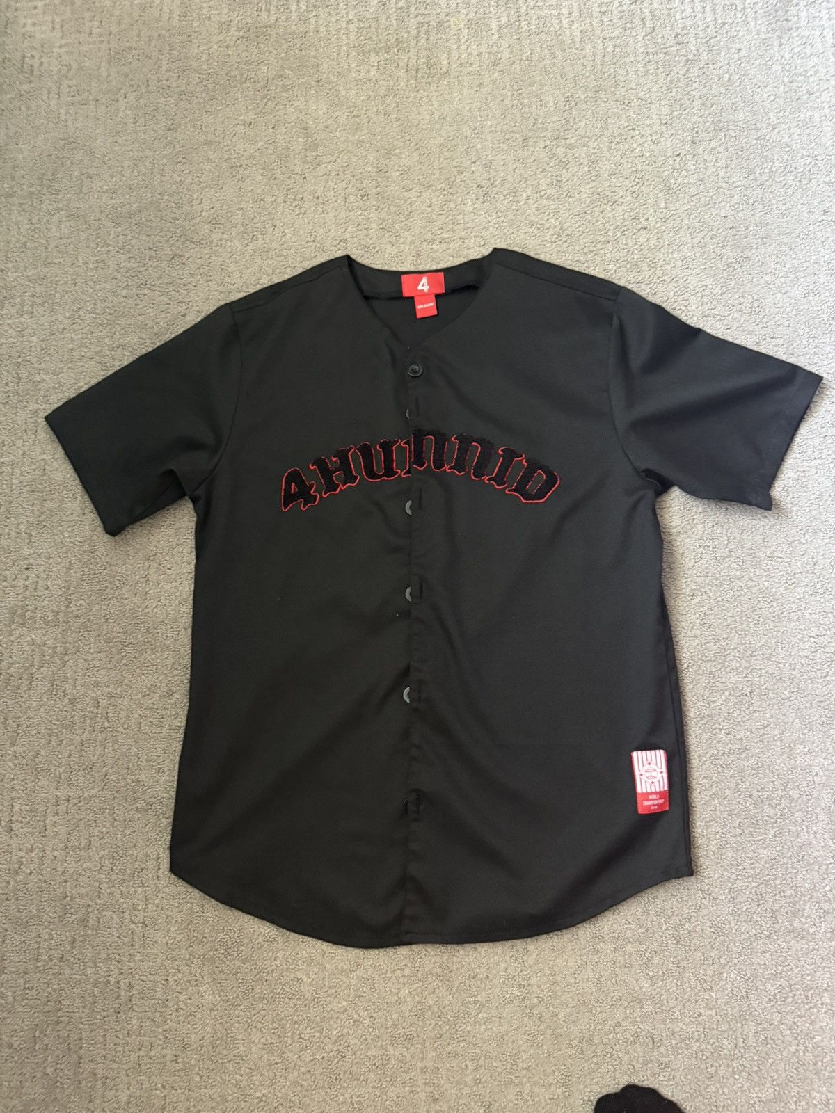 4HUNNID 4HUNNID Baseball jersey Size US M / EU 48-50 / 2 - 1 Thumbnail