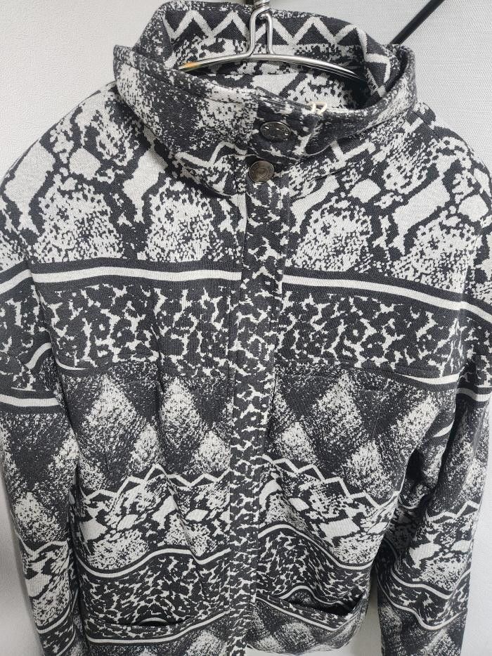 Balmain PIERRE BALMAIN 패턴 믹스 누빔 자켓 Size S / US 4 / IT 40 - 2 Thumbnail