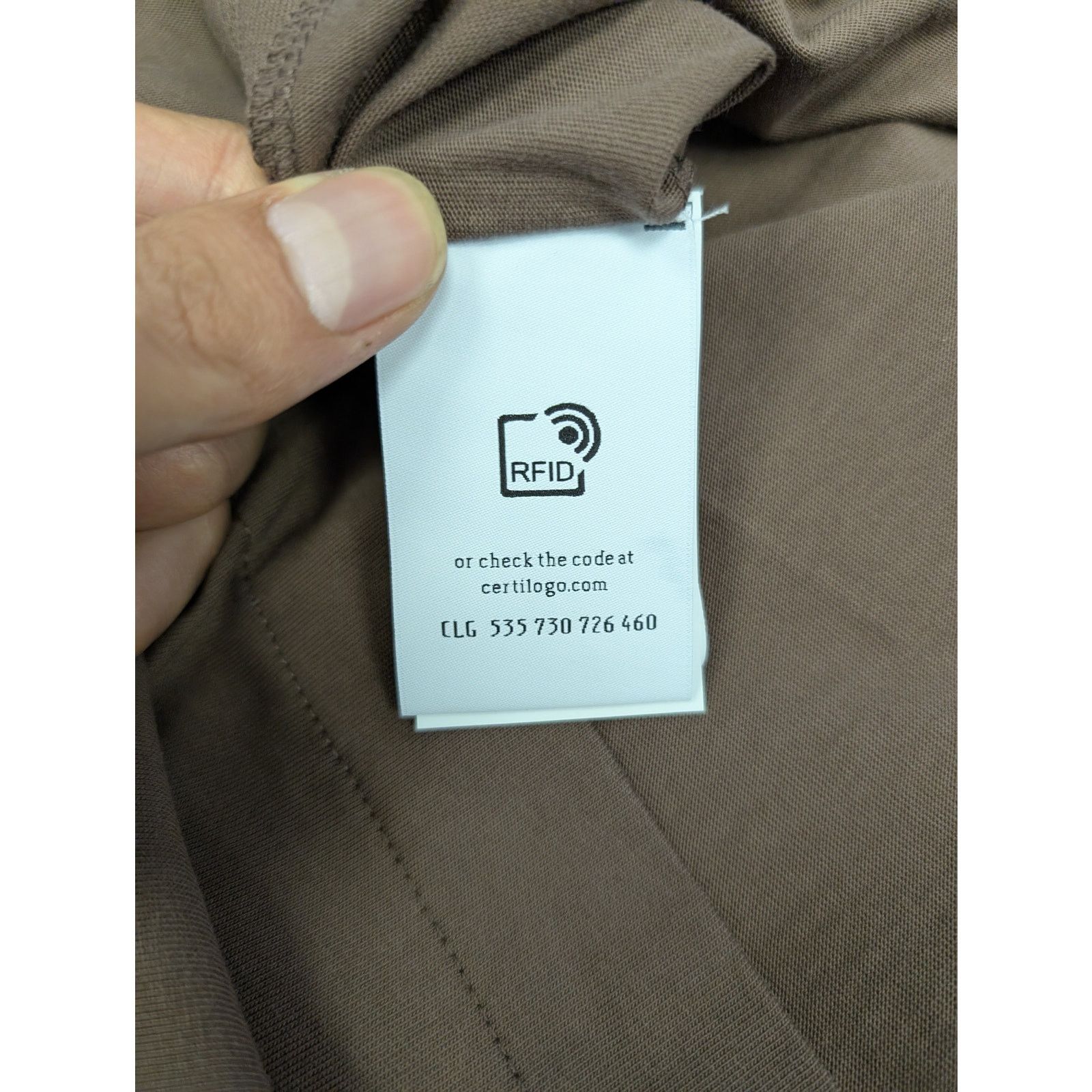 Off-White o1rshd1 23 Varsity Skate Long Sleeve Tee T-Shirt in Brown Size US XXL / EU 58 / 5 - 23 Thumbnail
