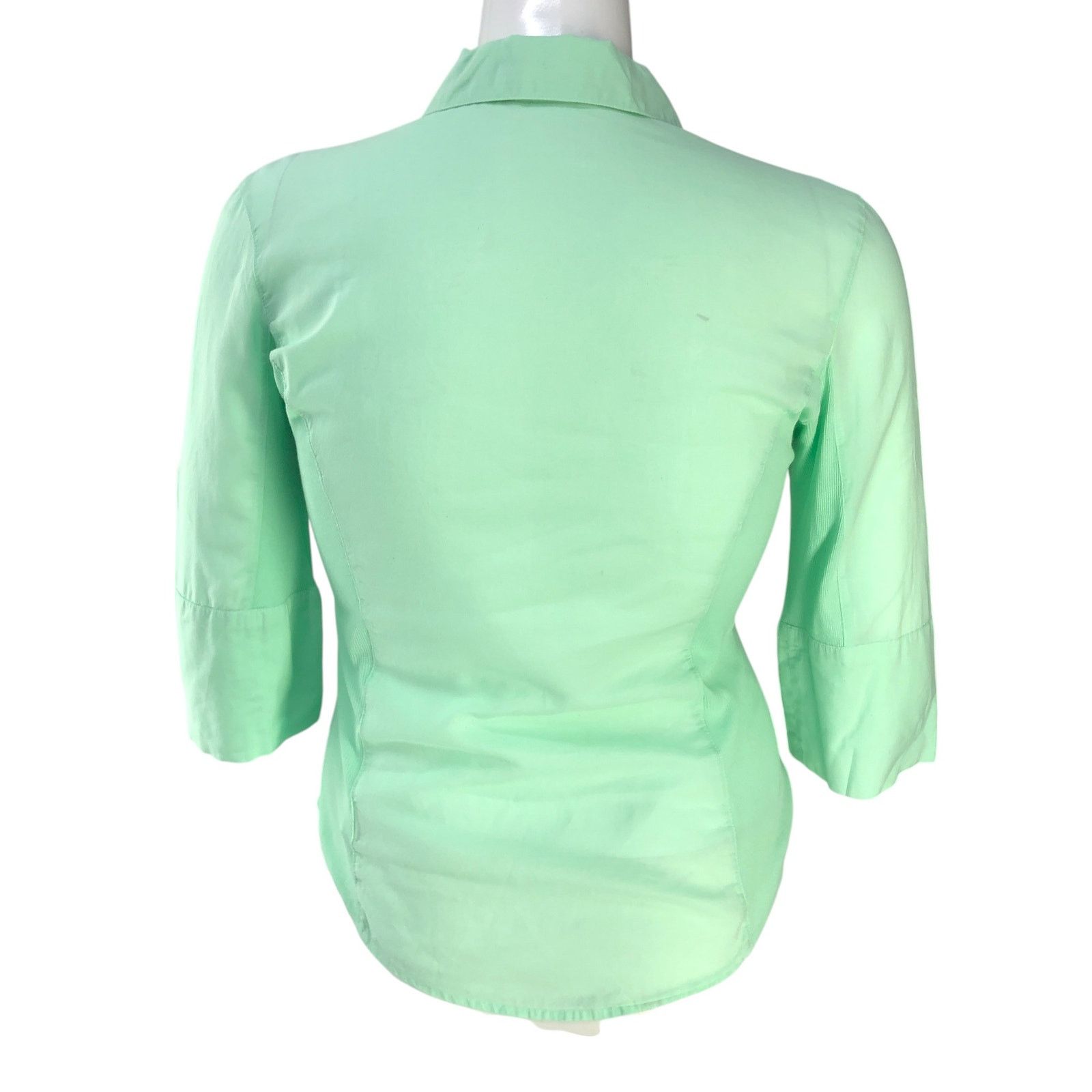 James Perse James Perse Size 3 US L Top 3/4 Sleeve Button Up *BLEMISH Size L / US 10 / IT 46 - 7 Thumbnail
