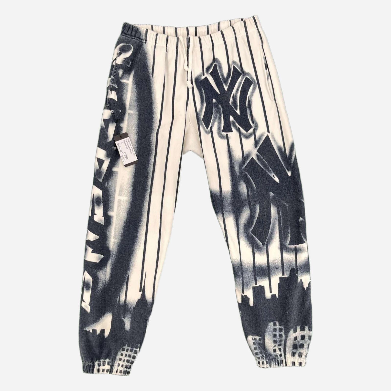 Supreme Supreme X New York Yankees Airbrush Sweatpant Size US 30 / EU 46 - 1 Thumbnail