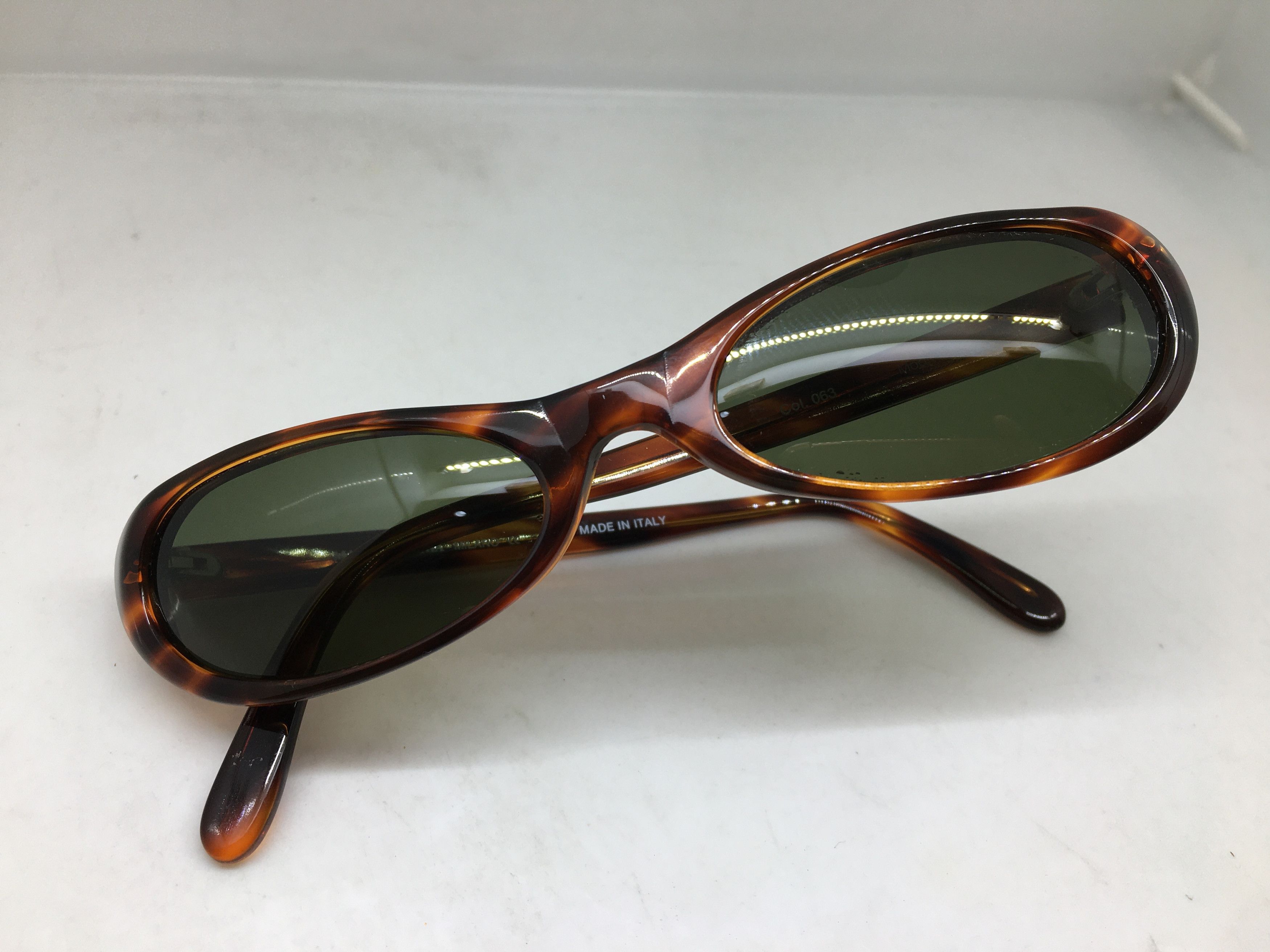 Other Margit Menia Milano Handmade Tortoise Cat Eye Sunglasses Size ONE SIZE - 7 Thumbnail
