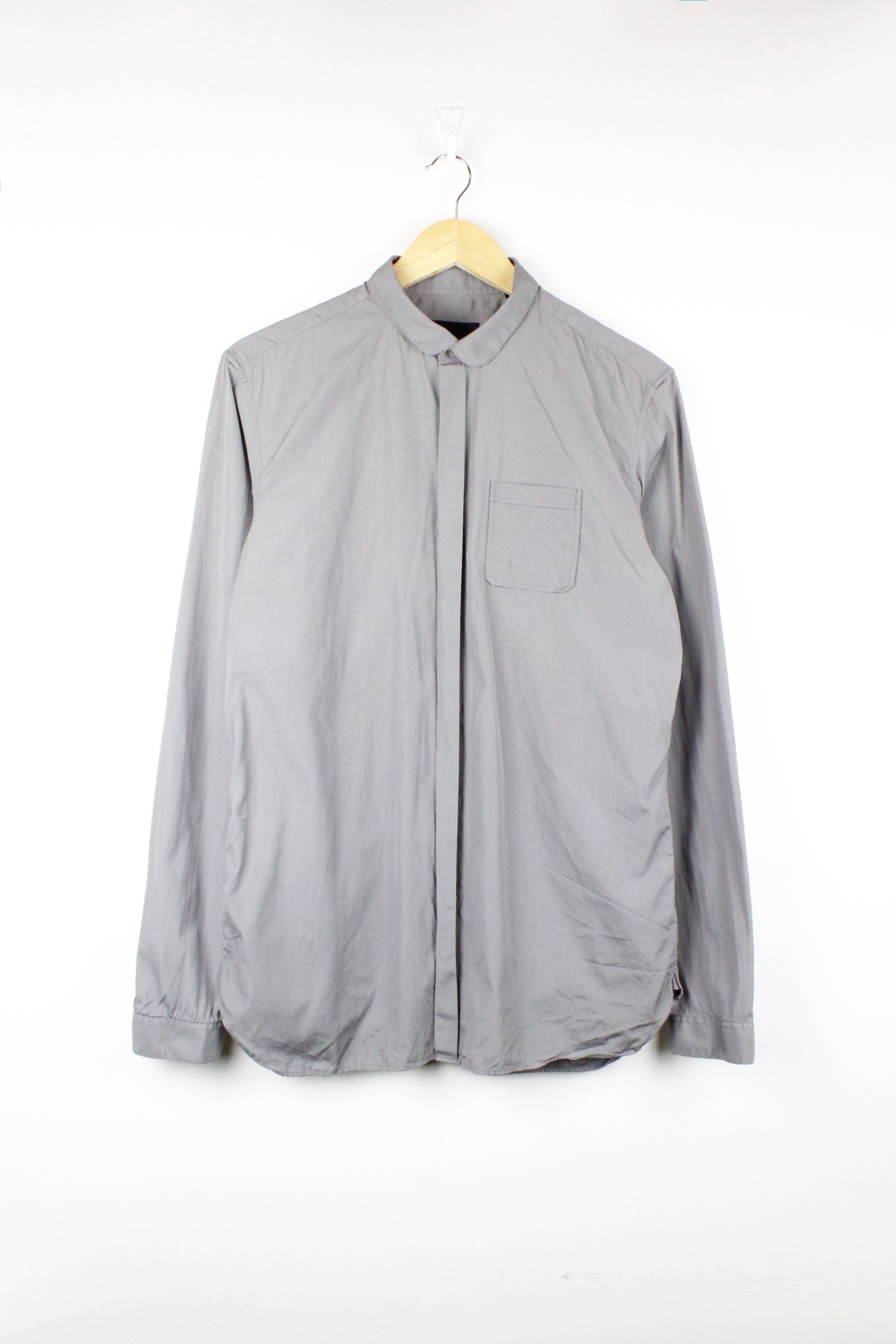 Burberry × Burberry Prorsum Burberry Prorsum Pale Grey Formal Classic Shirt Size US L / EU 52-54 / 3 - 1 Thumbnail