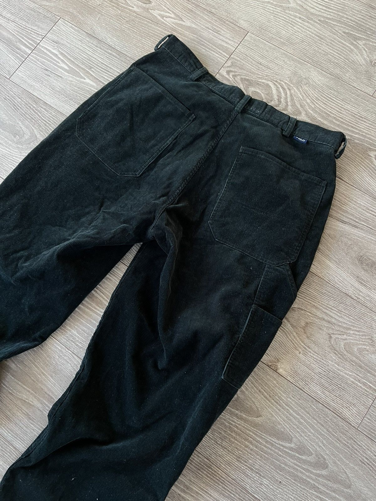 Polo Ralph Lauren × Ralph Lauren × Vintage ‼️Polo by Ralph Lauren Vintage Welur Teddy Casual Patch Pants Size US 36 / EU 52 - 9 Thumbnail