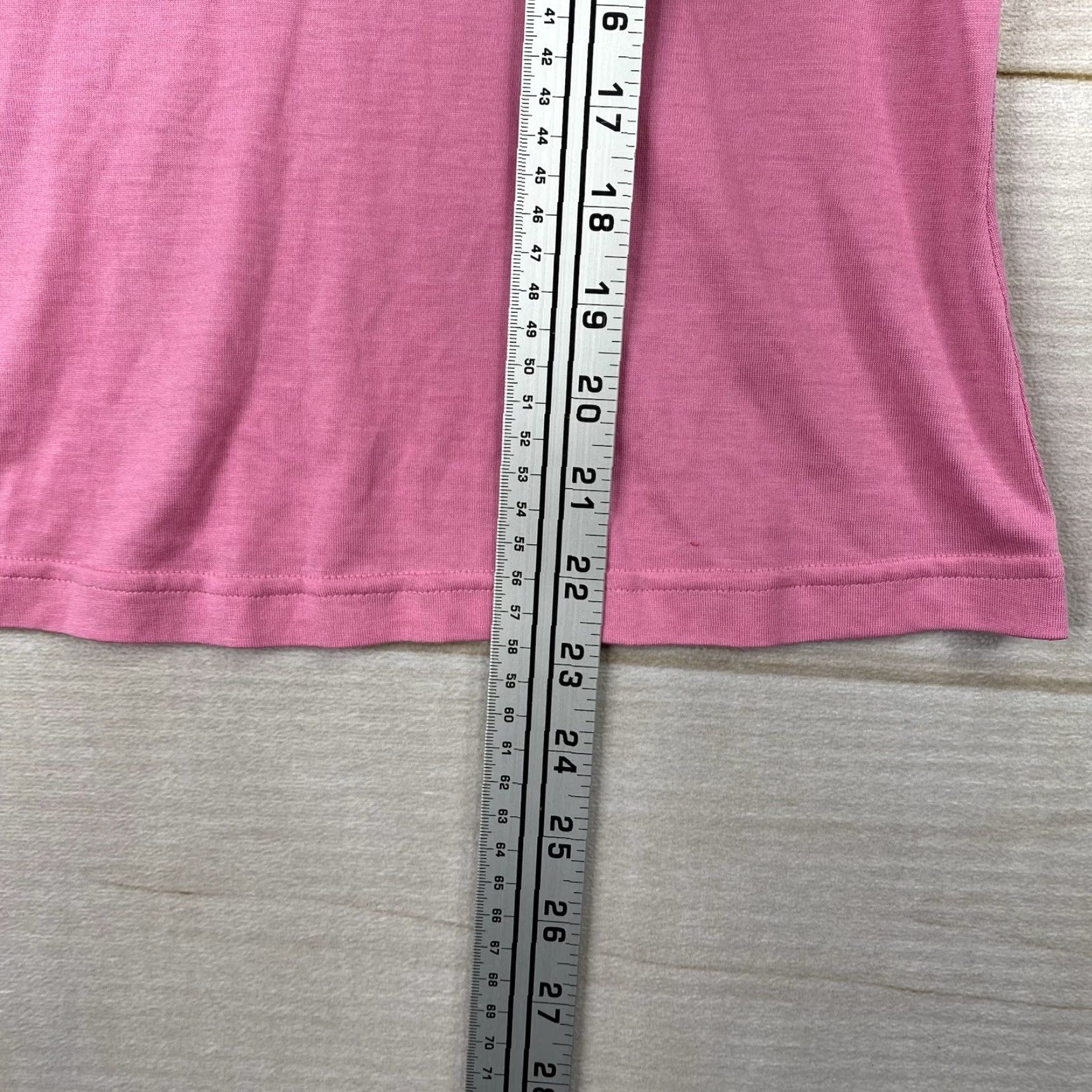 Vintage Vtg Allison Taylor Top Womens XL Pink Silk Blend V-Neck Tank Camisole Retro Size XL / US 12-14 / IT 48-50 - 6 Thumbnail