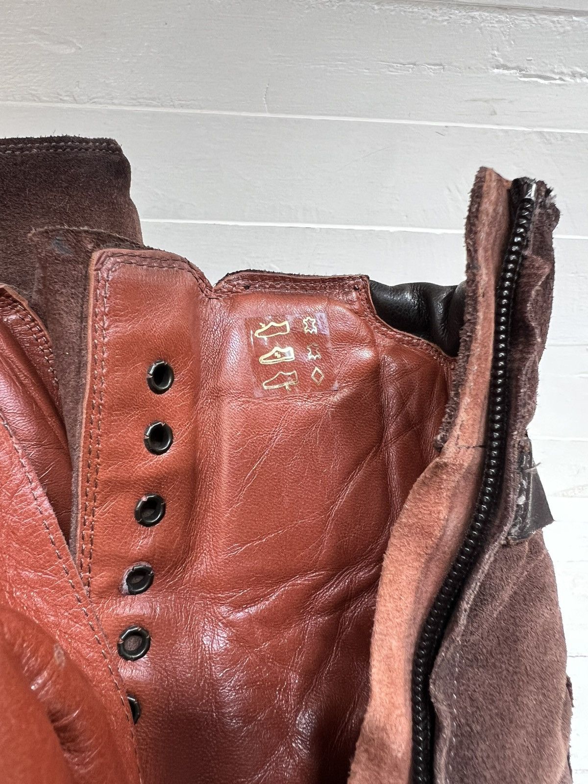 A.S.98 Airstep AS98 Brown Leather Boho Biker Ankle Boots Size EU 38 Size US 8 / IT 38 - 14 Thumbnail