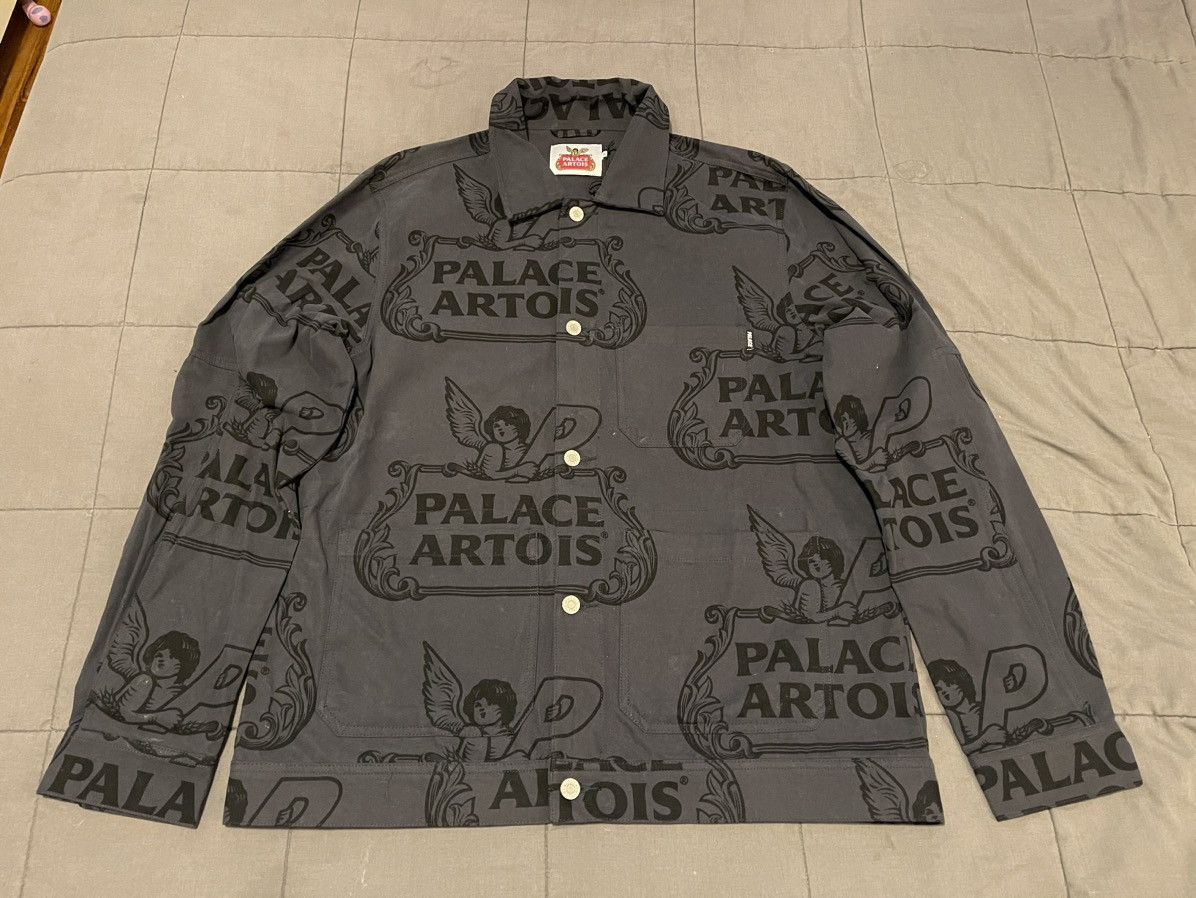 image of Palace Stella Artois Chore Coat in Navy, Men's (Size XL)