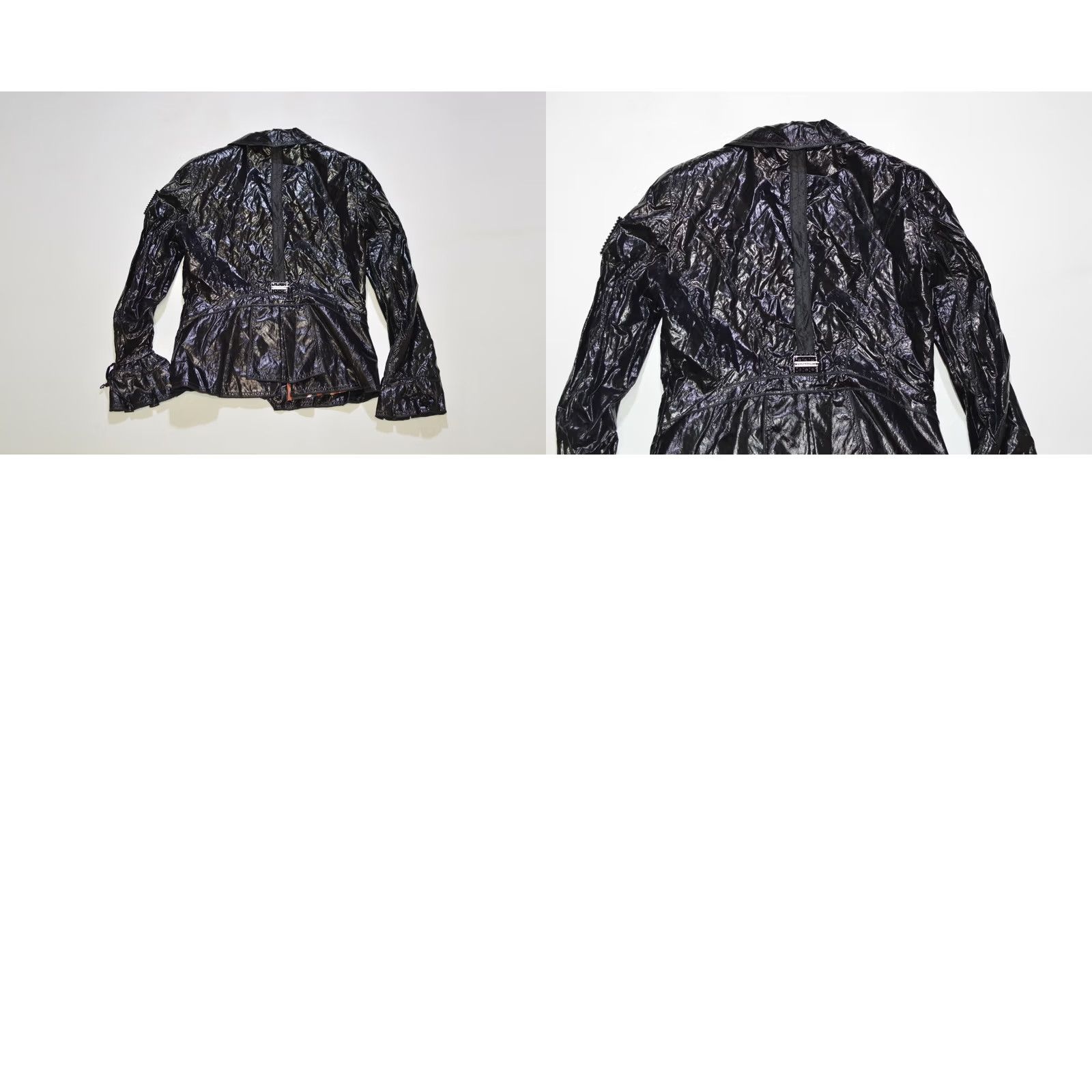 Vintage Wmns Sportalm Wiba Nylon Jacket Windbreaker Size 40 - Black - Jacket - Sportalm - Nylon - Regular - Windbreaker - Wmns - Size 40 - Black Size S / US 4 / IT 40 - 8 Thumbnail