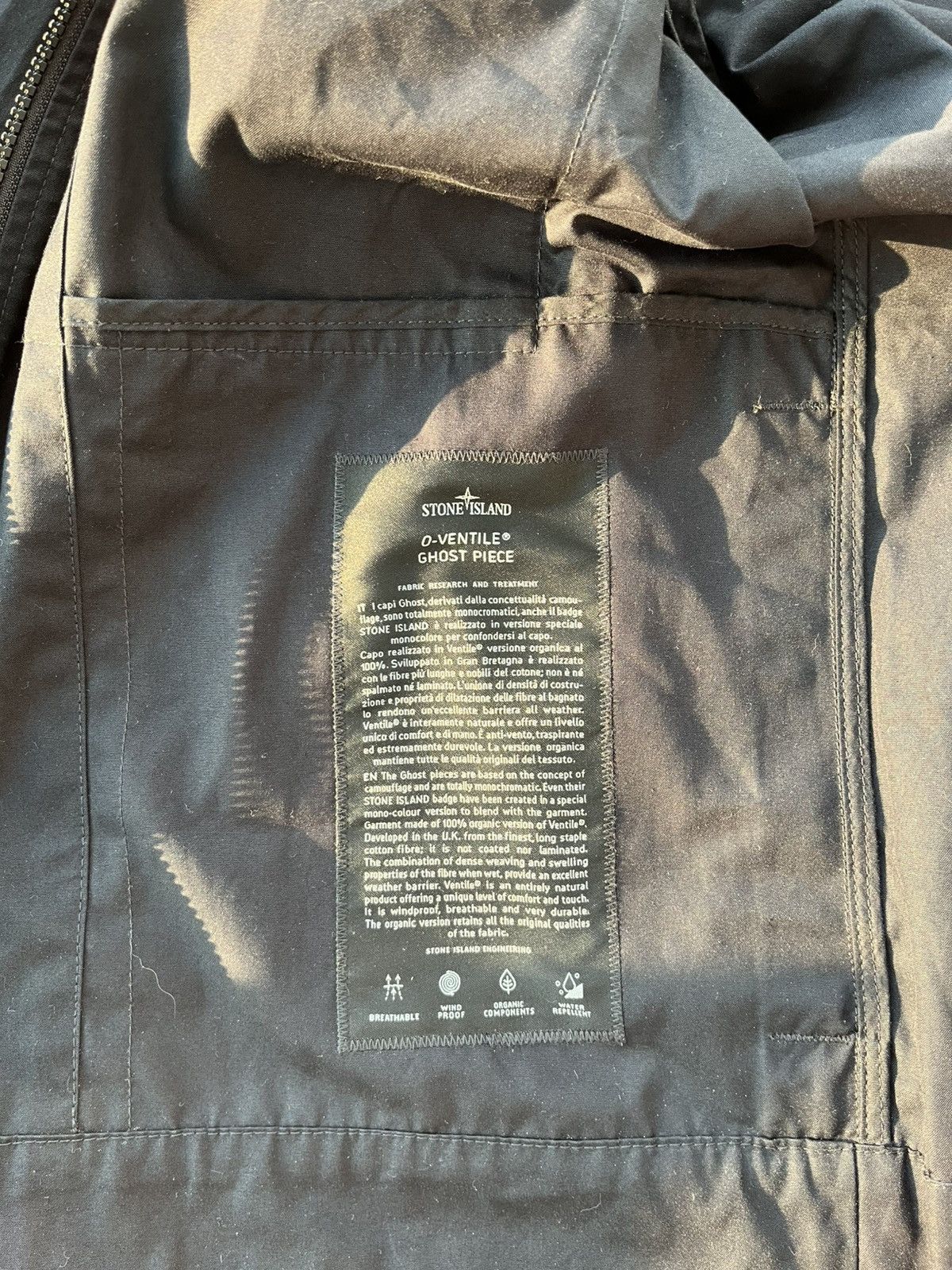 Stone Island Stone Island Ghost O-Ventile Jacket Size US M / EU 48-50 / 2 - 13 Thumbnail