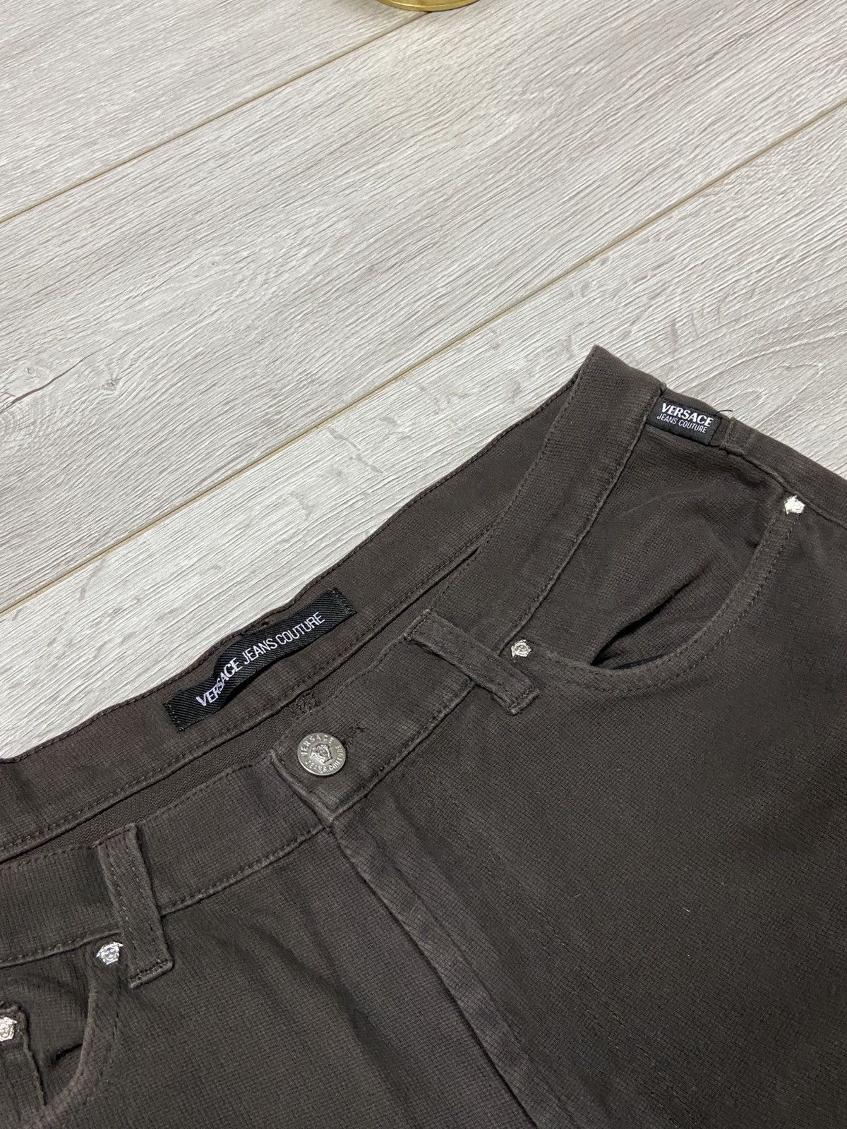 Versace Jeans Couture Versace Jeans Couture vintage pants made in Italy Size US 36 / EU 52 - 9 Thumbnail