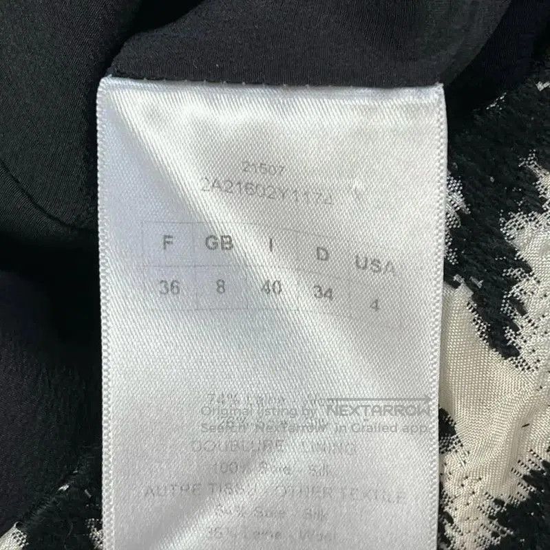 Dior Dior Black Summer Dress with Pattern . Size XS / US 0-2 / IT 36-38 - 7 Thumbnail