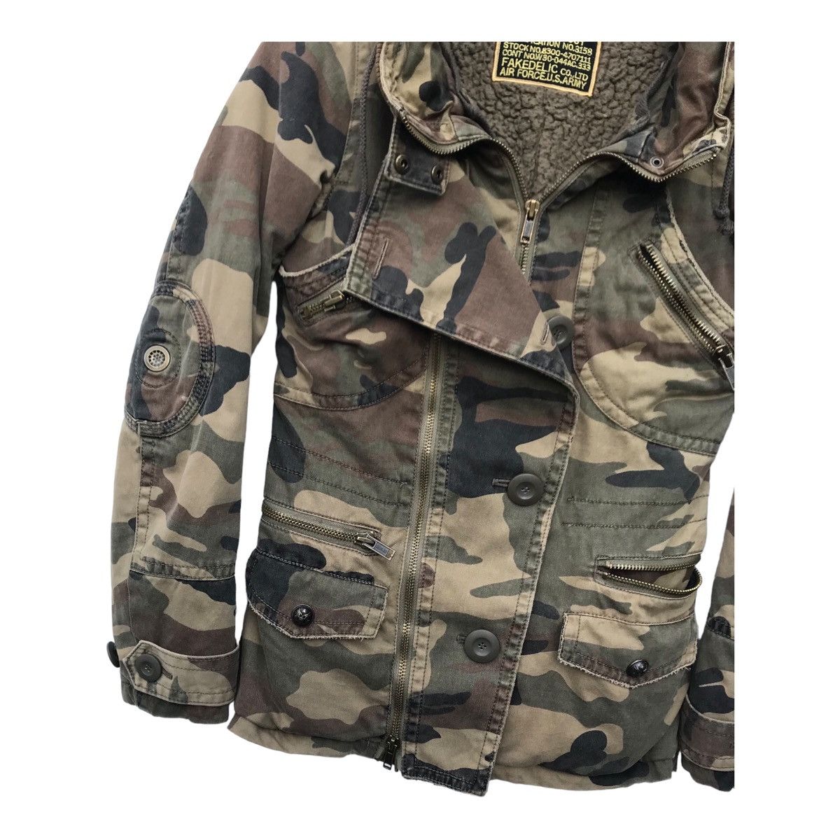 Other Moussy Women Camo Tactical Multipocket Jacket (18”X25”) Size S / US 4 / IT 40 - 3 Thumbnail