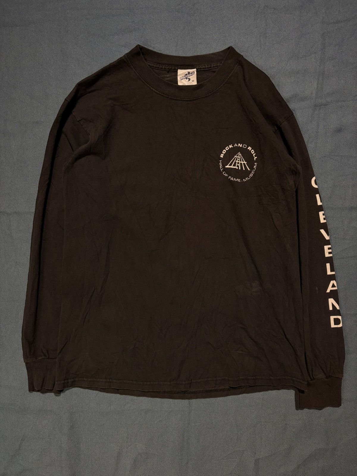 Band Tees 1998 Rock and Roll Hall Of Fame Cronies Tag LS T Shirt Size US M / EU 48-50 / 2 - 2 Thumbnail