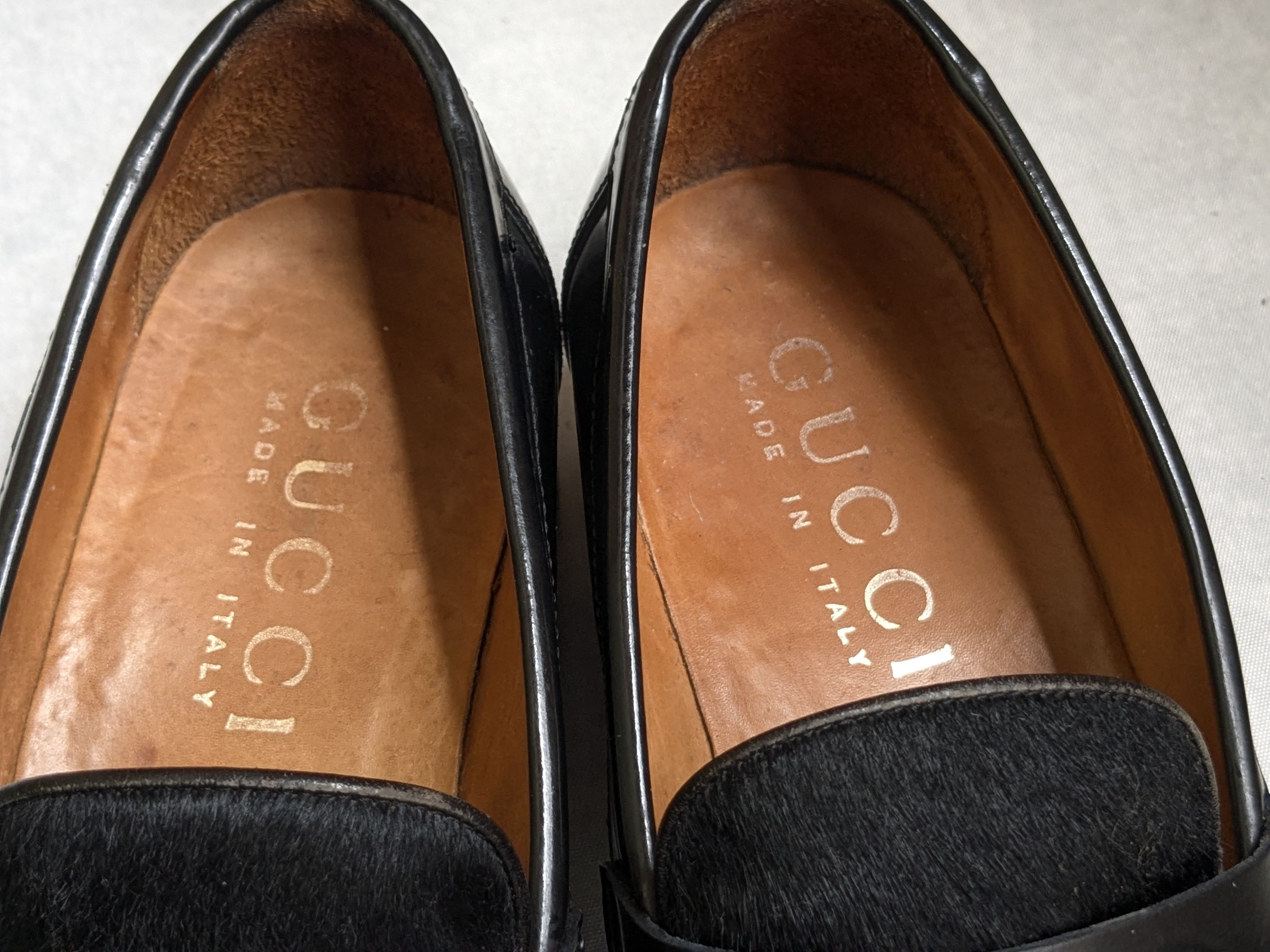 Gucci Gucci Horsebit Loafers Black 8.5 Leather Pony Hair Size US 8.5 / EU 41-42 - 2 Thumbnail