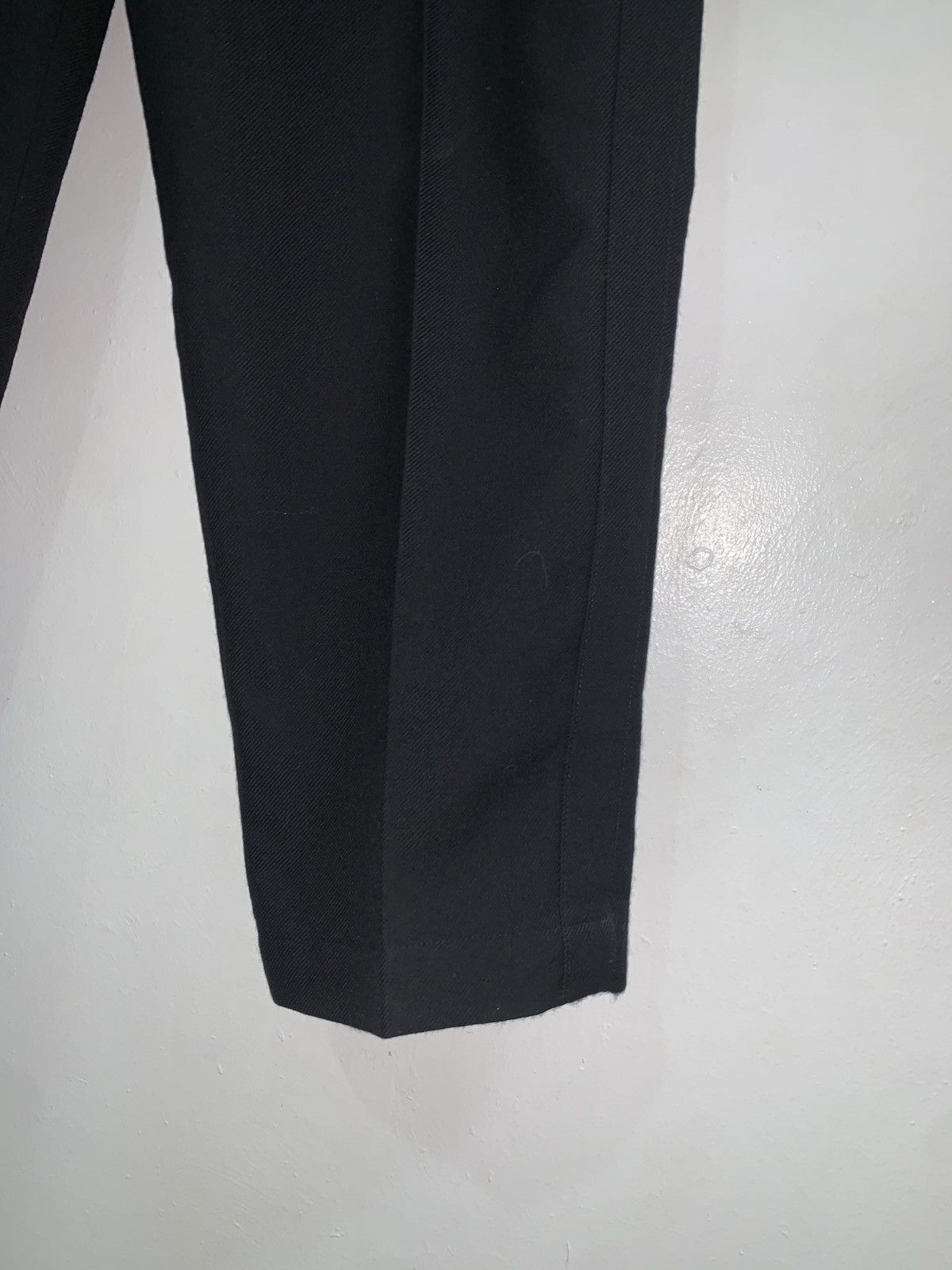 Y's for Men 90’s YOHJI YAMAMOTO - Y’s FOR MEN SOLID WOOL TROUSERS Size US 31 - 8 Thumbnail