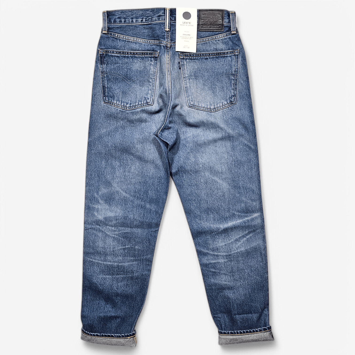 Japanese Brand × Levi's NWT Levi's Made in Japan Column Denim Jeans Big E Selvedge Size 28" / US 6 / IT 42 - 5 Thumbnail