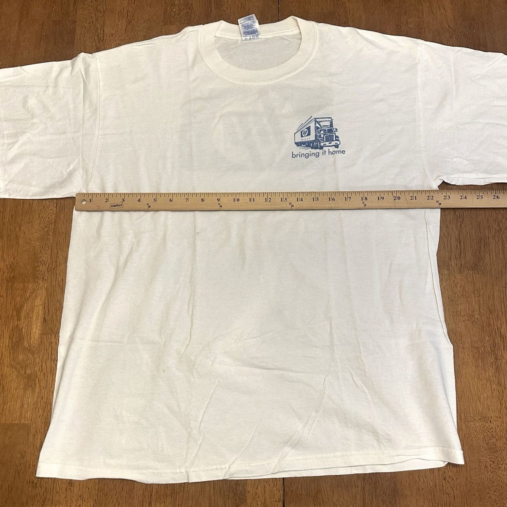 Gildan Vintage HP Hewlett Packard Invent Shirt XL Y2K Graphic Print - Mens Size US XL / EU 56 / 4 - 5 Thumbnail