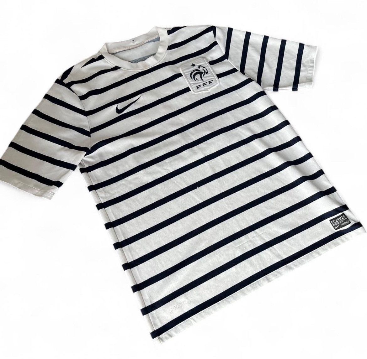 Nike Nike Frankreich Trikot ZIZOU 10 | Marinière Retro Shirt Size US M / EU 48-50 / 2 - 2 Thumbnail