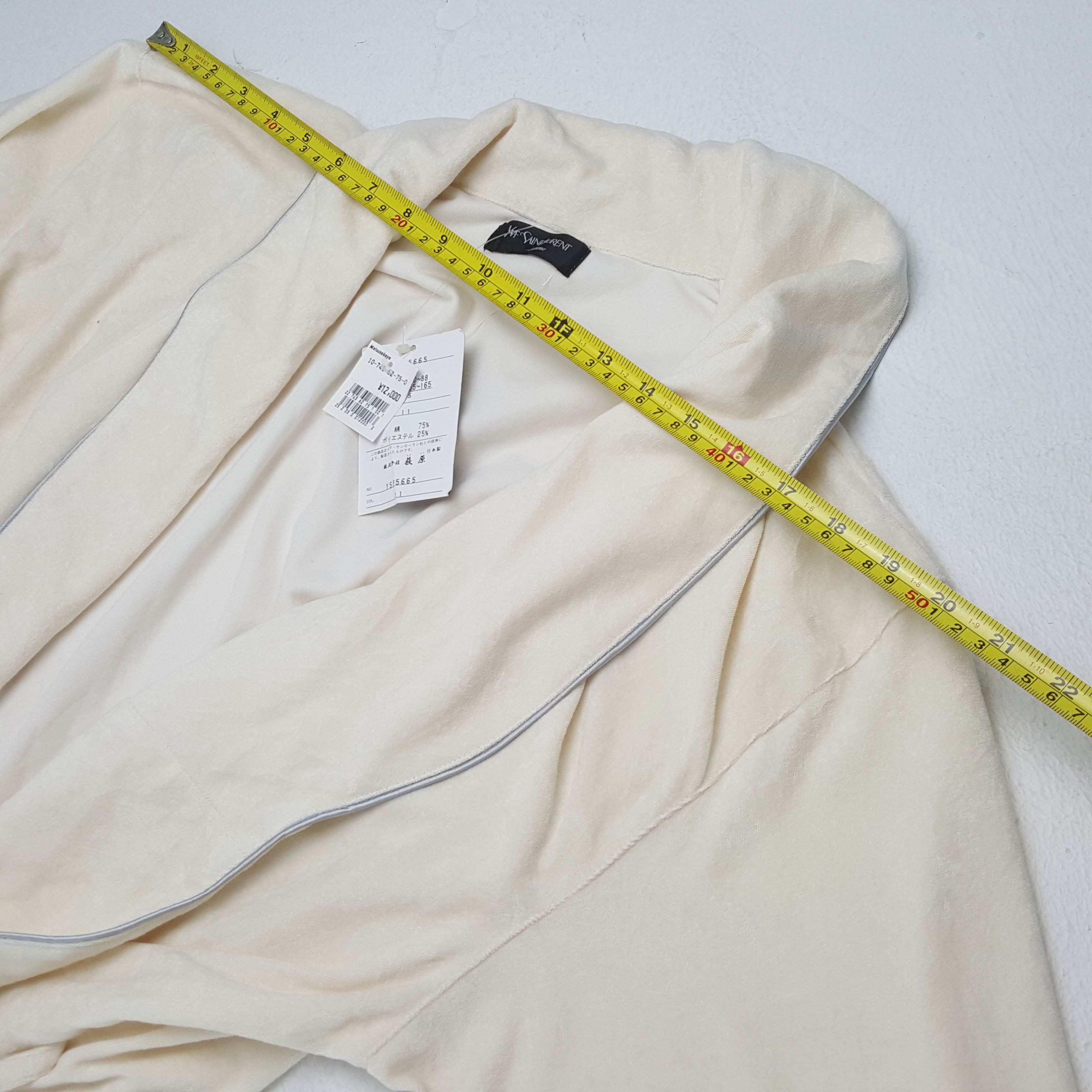 Japanese Brand × Vintage × Yves Saint Laurent Vintage YVES SAINT LAURENT Italian Brand Shower Jacket Size US M / EU 48-50 / 2 - 4 Thumbnail