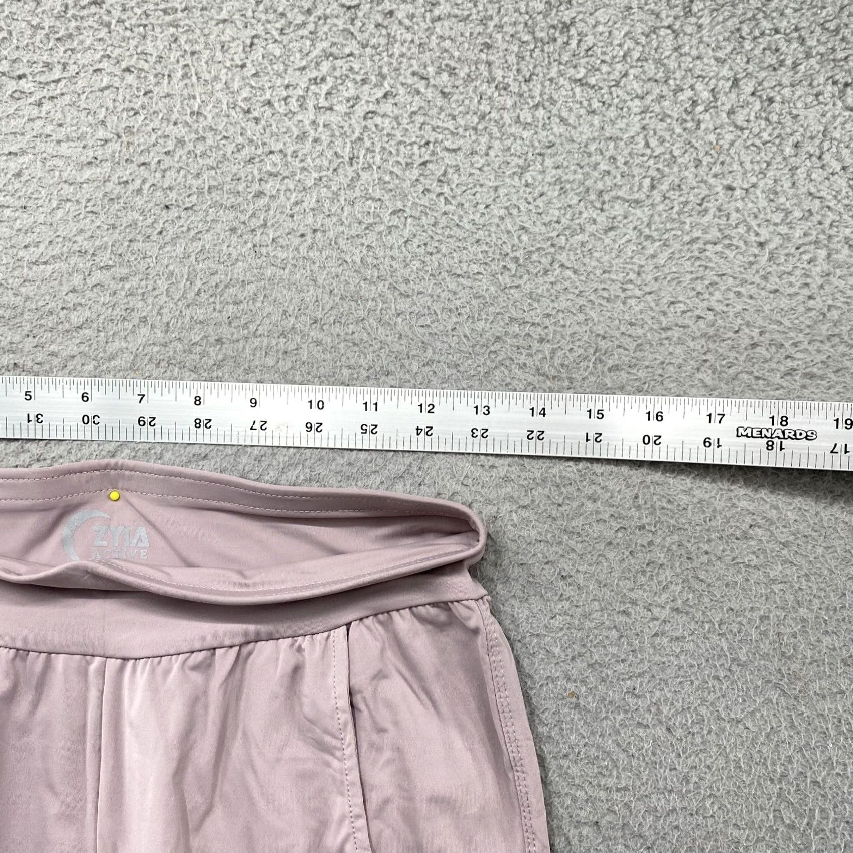 Pinko ZYIA Active Lightweight Pale Pink Tapered Joggers Pants Women S Pink Nylon Spandex Athletic Pants Joggers 90s? Size 28" / US 6 / IT 42 - 5 Thumbnail