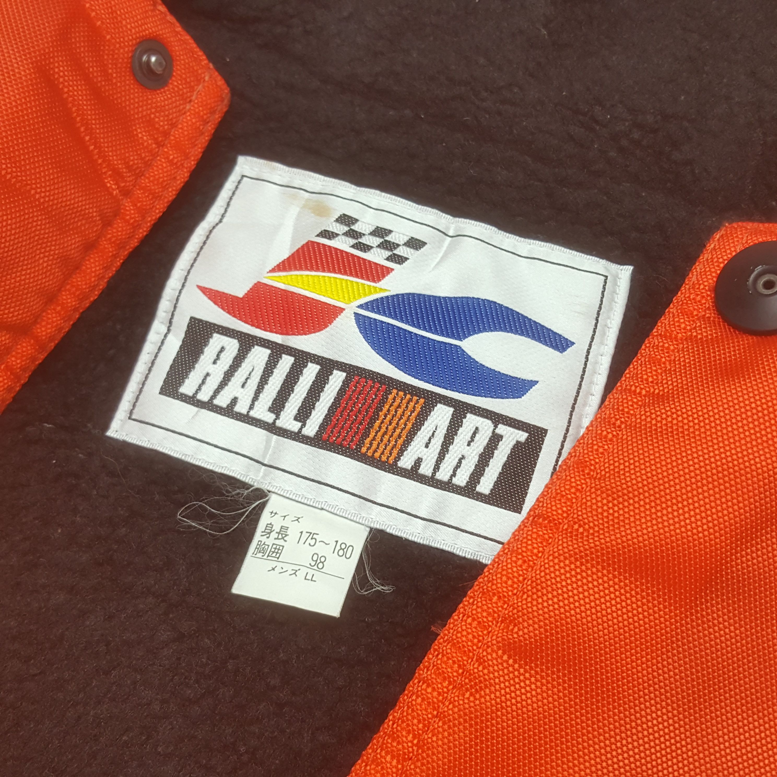 Japanese Brand × Vintage Vintage Mitsubishi RalliArt Racing Sport Windbreaker Jacket Size US XXL / EU 58 / 5 - 6 Thumbnail