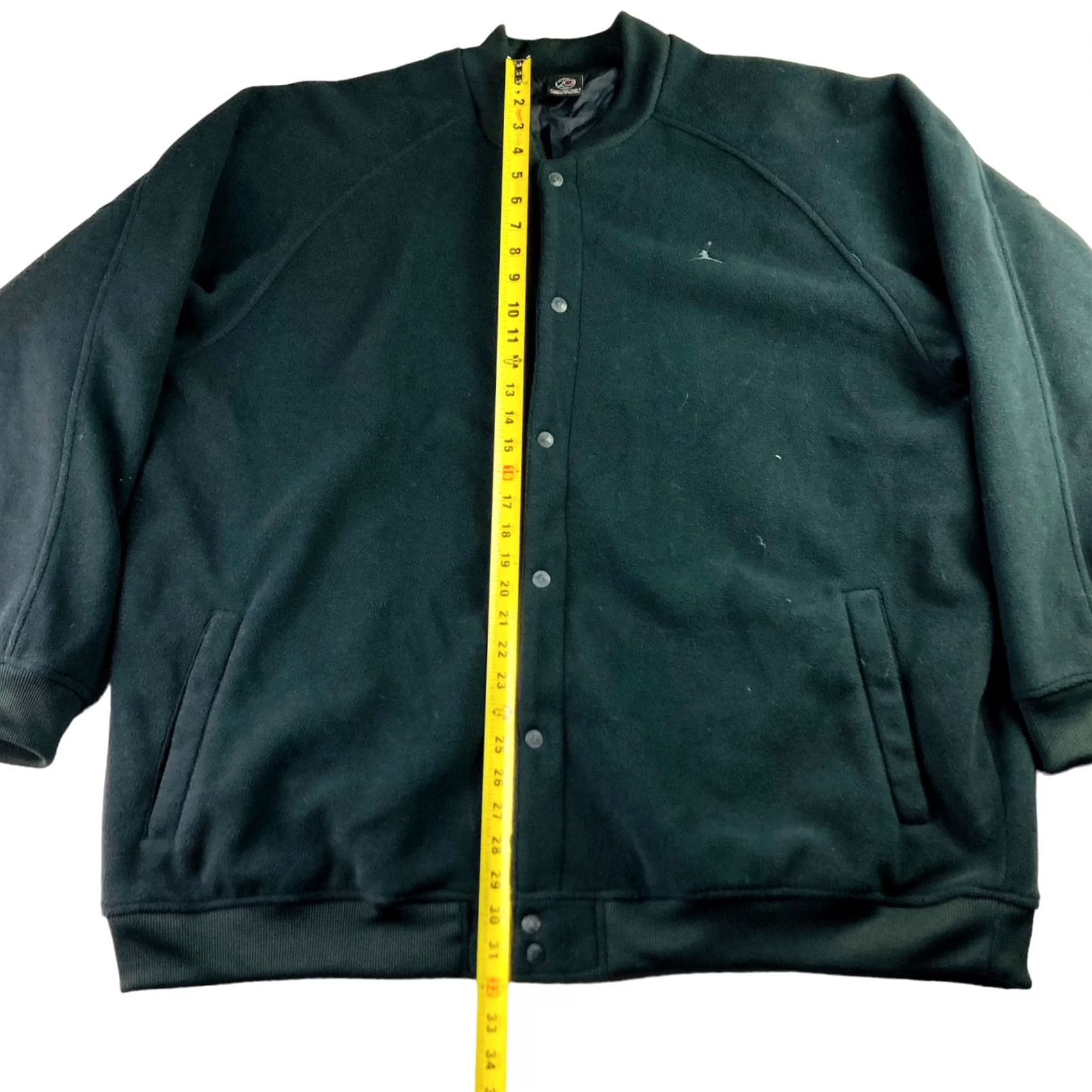 Jordan Brand Air Jordan 1988 Dunk Camp Men’s Embroidered Fleece Jacket Black 2XL Snap Embroidered Sweatshirt Jacket Mens Size US XXL / EU 58 / 5 - 6 Thumbnail