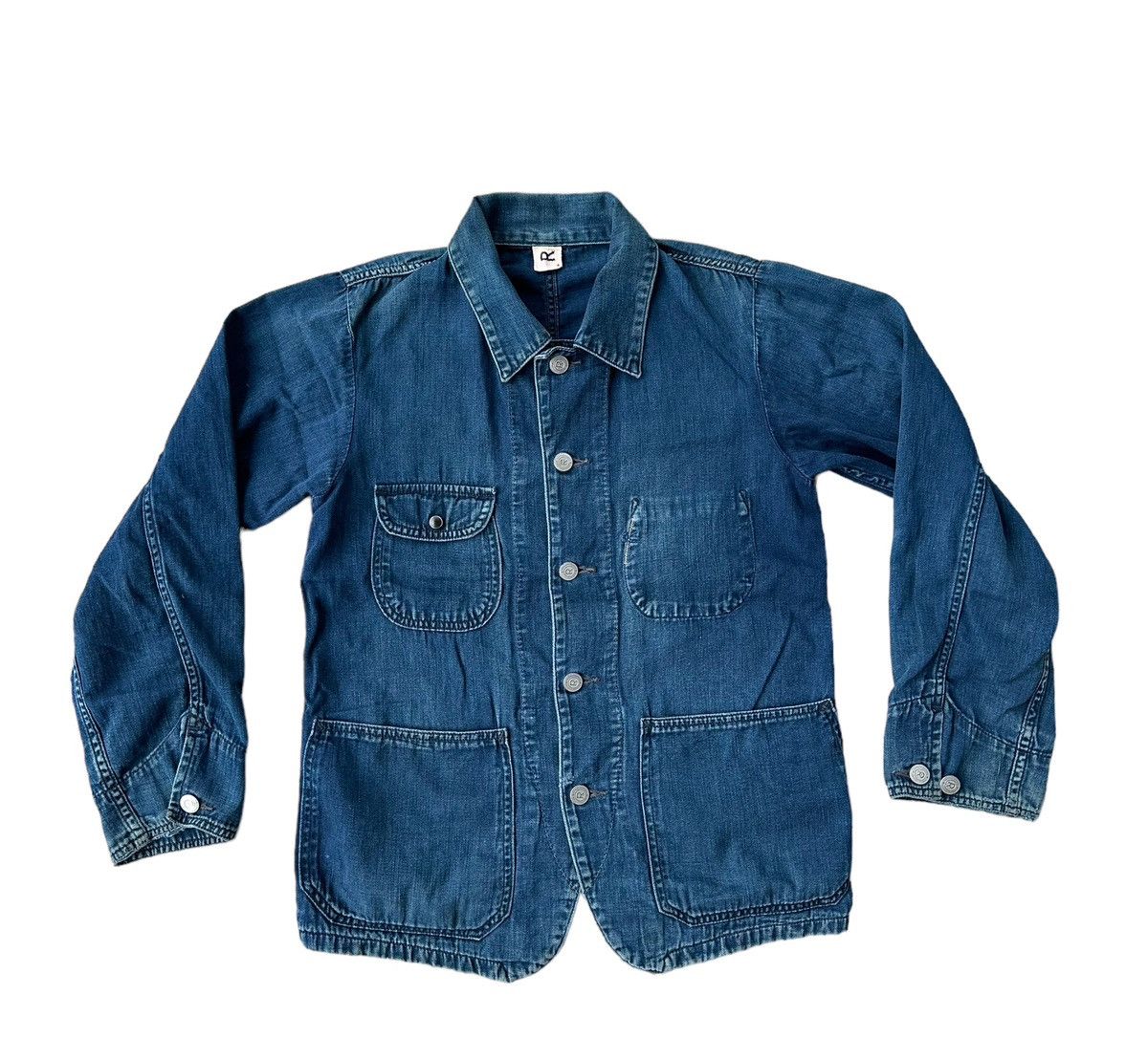 45rpm Vintage 45rpm worker denim jacket Size US S / EU 44-46 / 1 - 1 Thumbnail