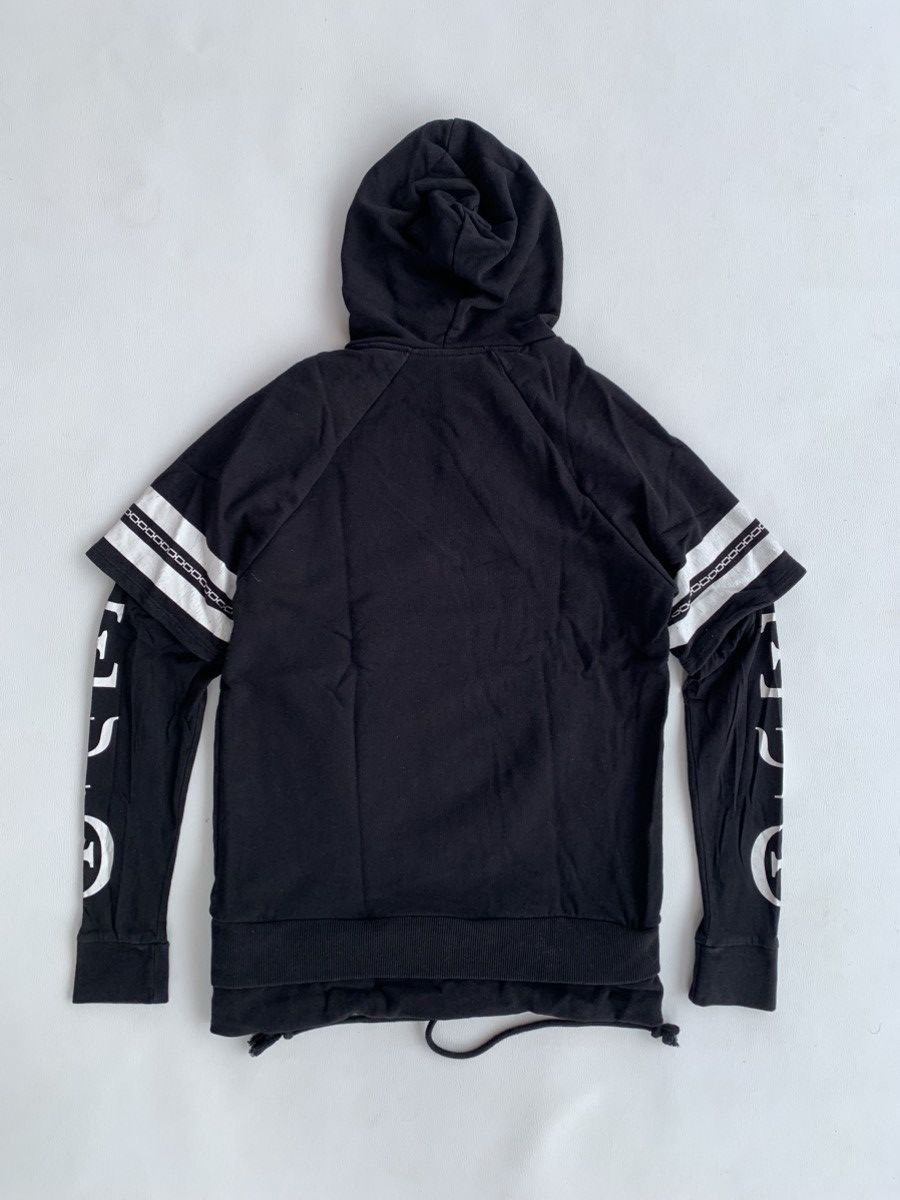 Hysteric Glamour H&M MMXV Double Layers Gothic Ifsixwa Lgb Style Hoodie Size US M / EU 48-50 / 2 - 8 Thumbnail