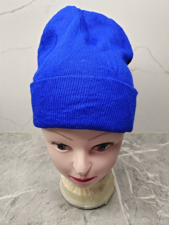 Japanese Brand Unknown Japanese Plain Style Beanie Size ONE SIZE - 1 Thumbnail