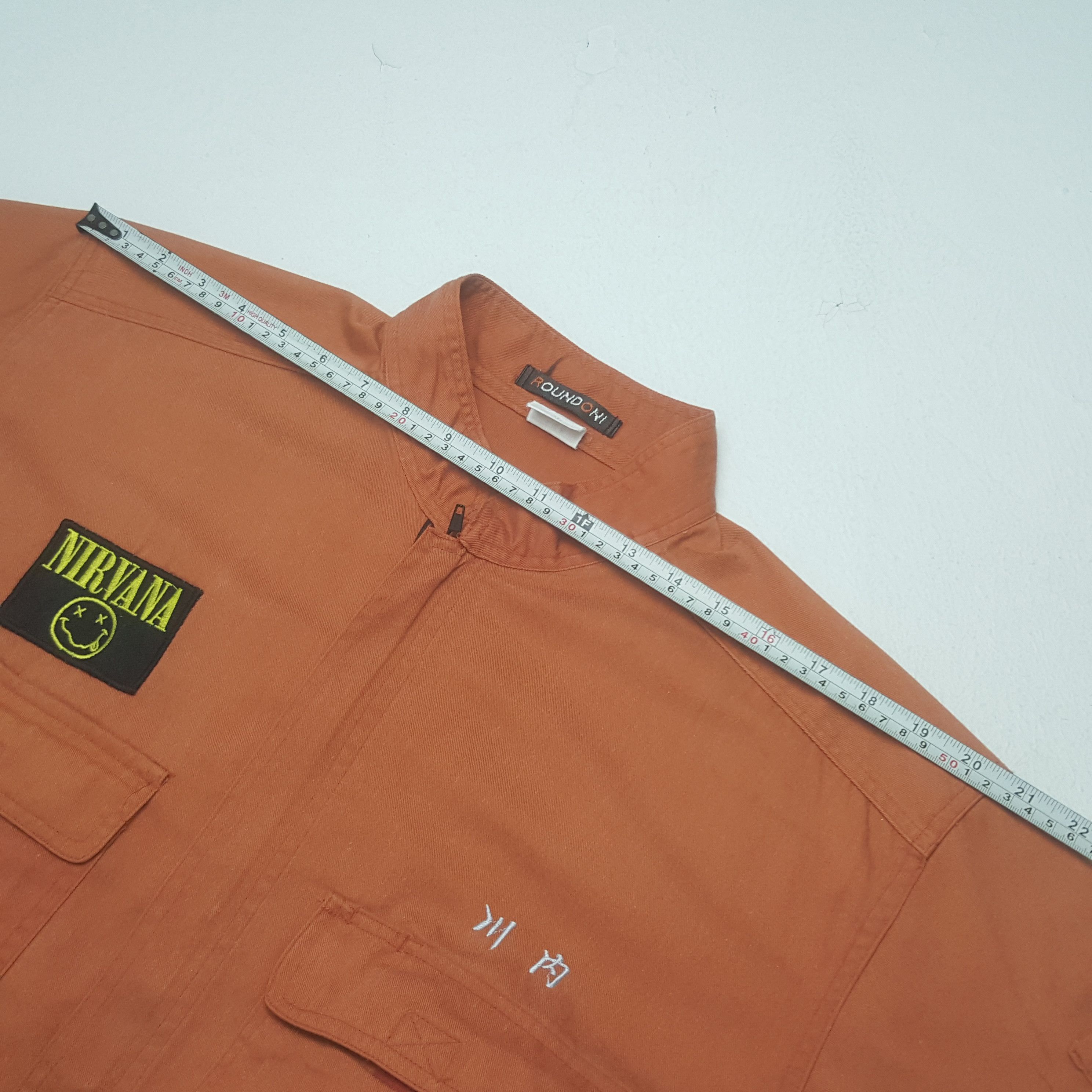 Nirvana × Vintage Vintage Nirvana x Michelin Patches Work Coverall Jacket Size US L / EU 52-54 / 3 - 14 Thumbnail