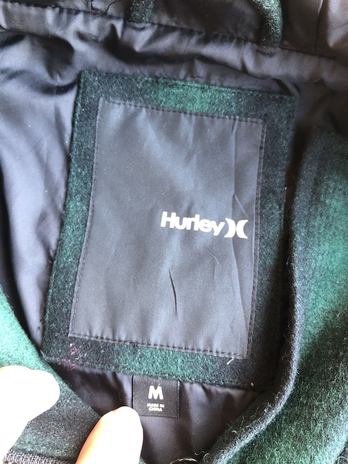 Hurley × If Six Was Nine × Japanese Brand Vintage Hurley 1999 Costa Mesa Wool Hoodie Jacket Size US M / EU 48-50 / 2 - 16 Thumbnail