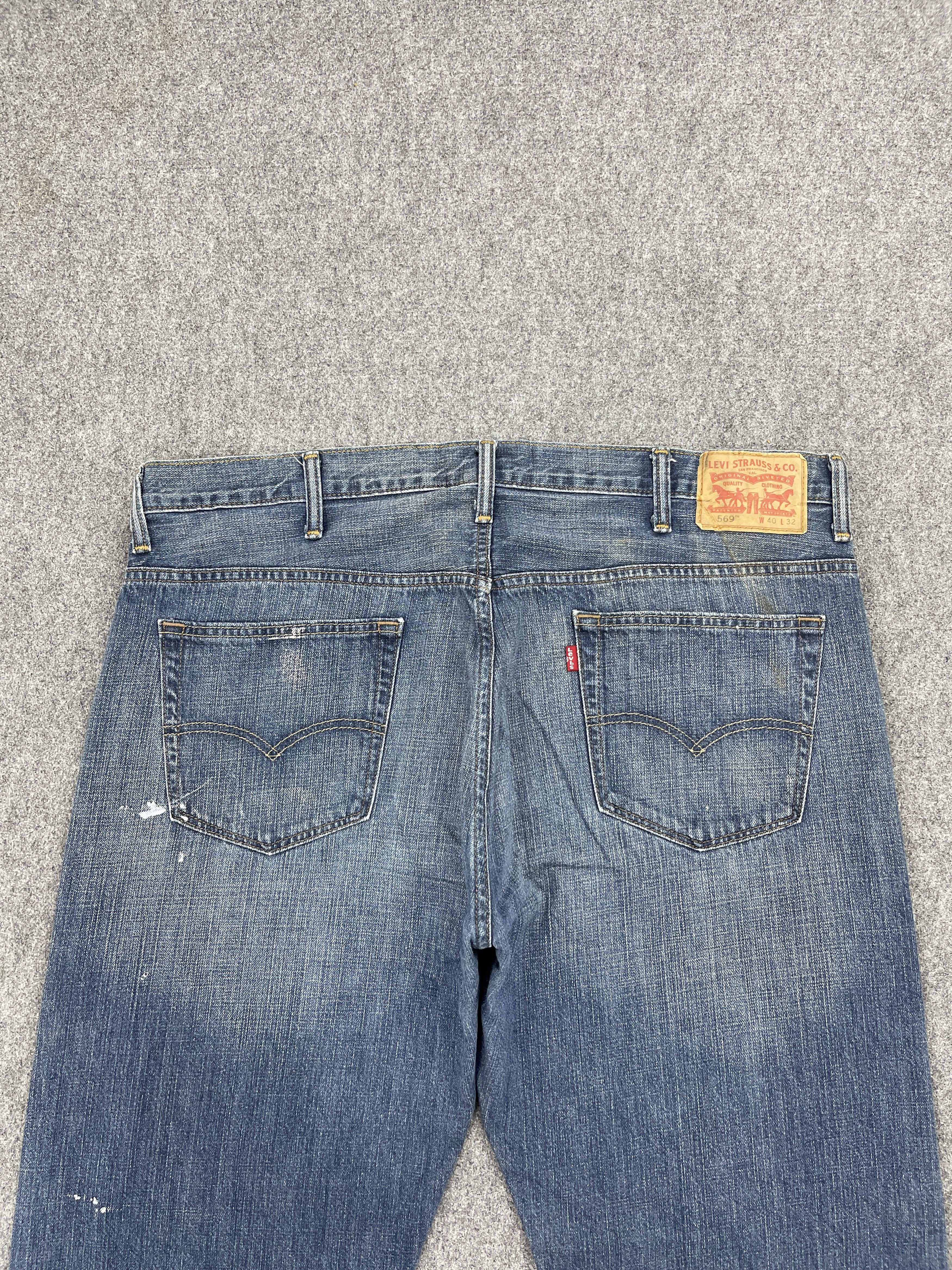 Levi's Vintage Levis 569 Light Blue Jeans DP1955 Size US 40 / EU 56 - 4 Thumbnail