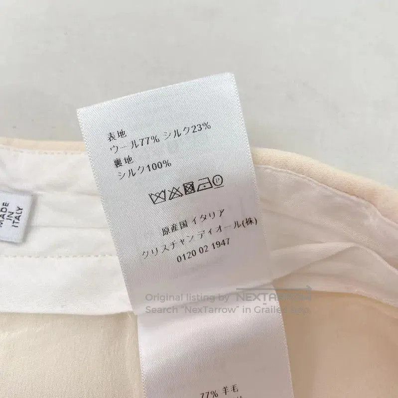 Dior Dior Summer Beige Wool Women's Shorts . Size 33" - 5 Thumbnail