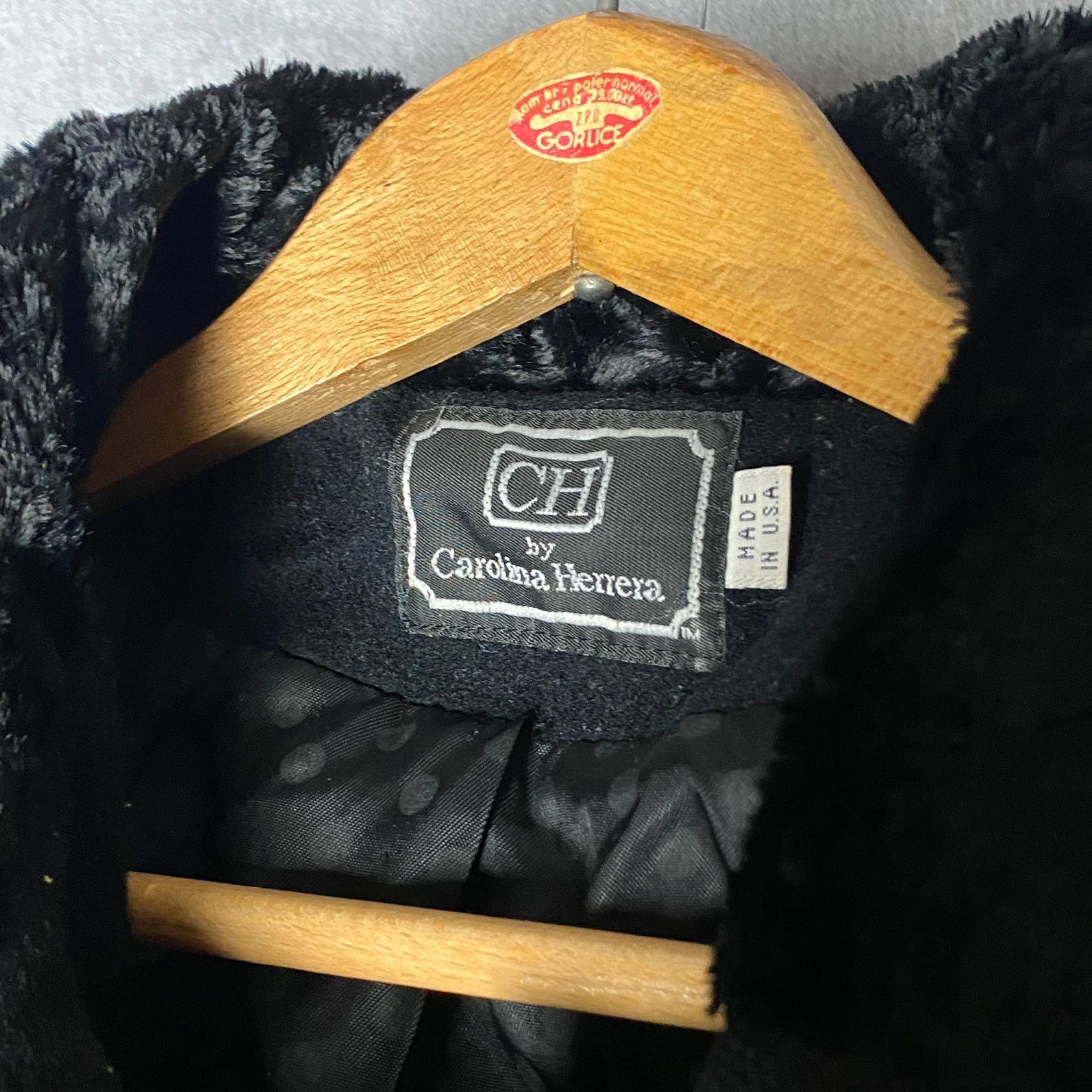 Carolina Herrera × Designer × Vintage Carolina Herrera CH vintage woolen coat Made in U.S.A Size M / US 6-8 / IT 42-44 - 6 Thumbnail