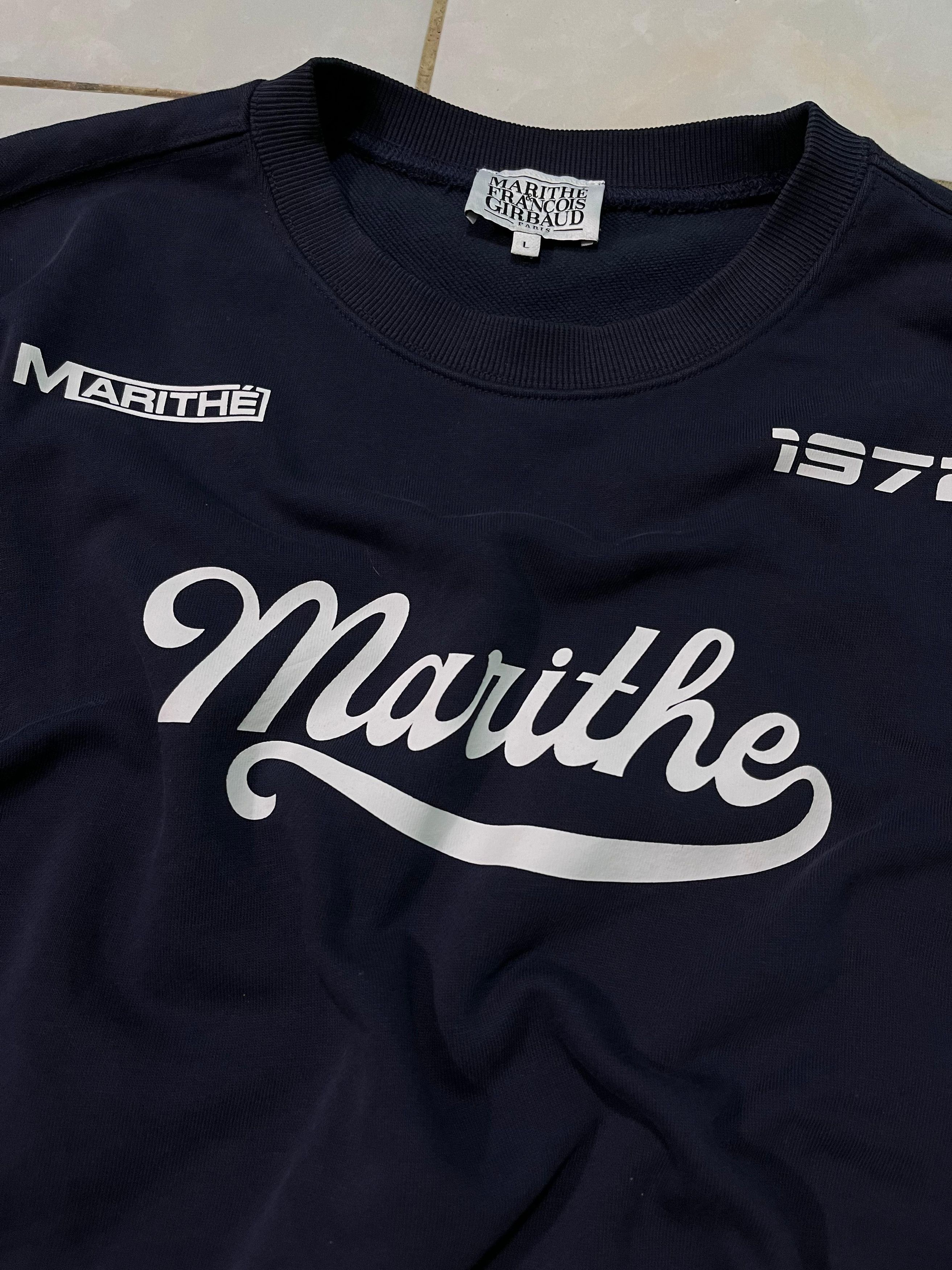Marithe + Francois Girbaud Marithe Francois Girbaud 1972 Sweatshirt Size US L / EU 52-54 / 3 - 3 Thumbnail