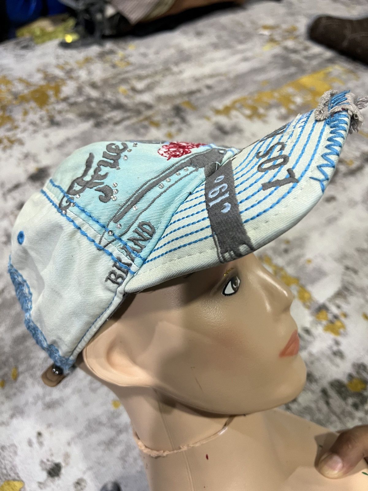 True Religion Vintage True Religion Hat Distressed - Very Style Size ONE SIZE - 4 Thumbnail