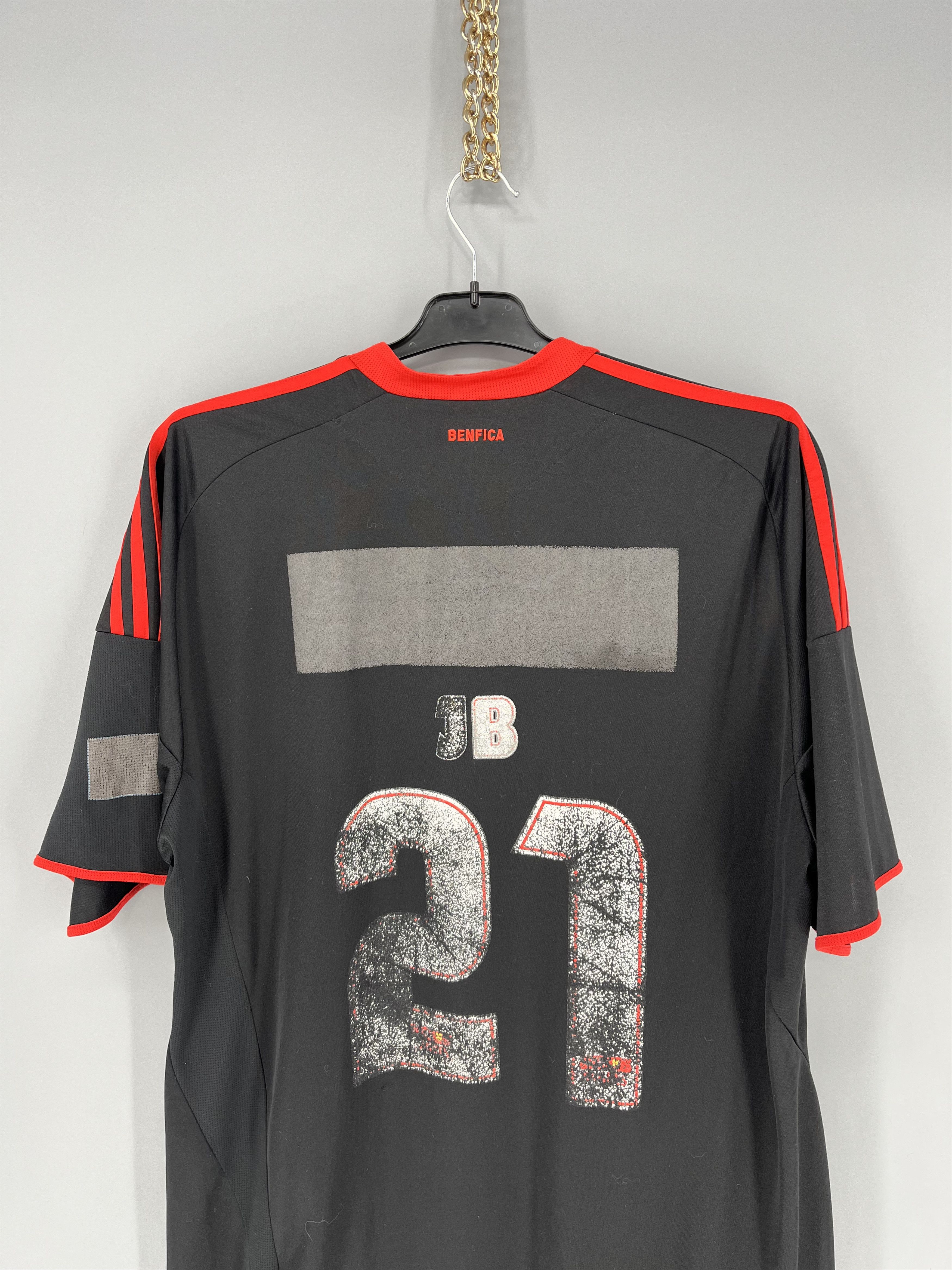 Adidas Vintage Retro Benfica 2009/10 Away Jersey Size US XL / EU 56 / 4 - 9 Thumbnail