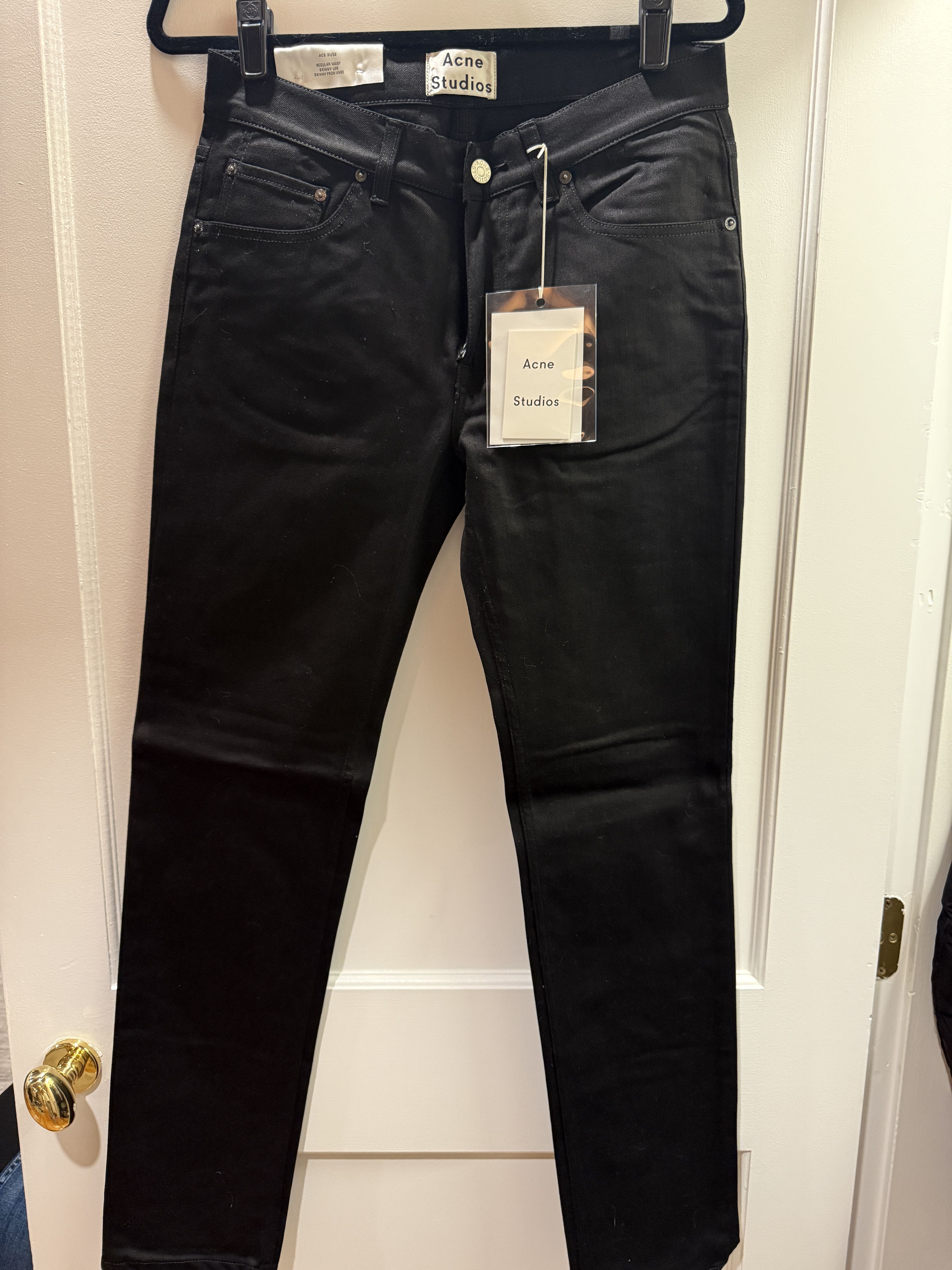 Acne Studios Acne Studios Black Jeans Size 31 | Grailed