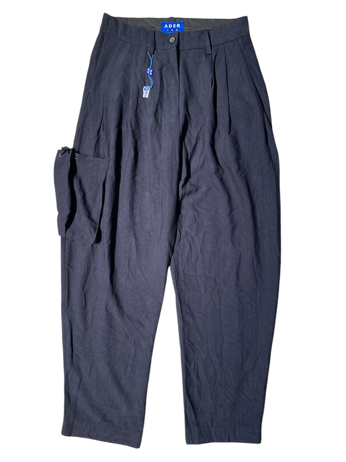 Ader Error Ader Error Wide Balloon ss19 Navy Pants Size US 29 - 1 Thumbnail