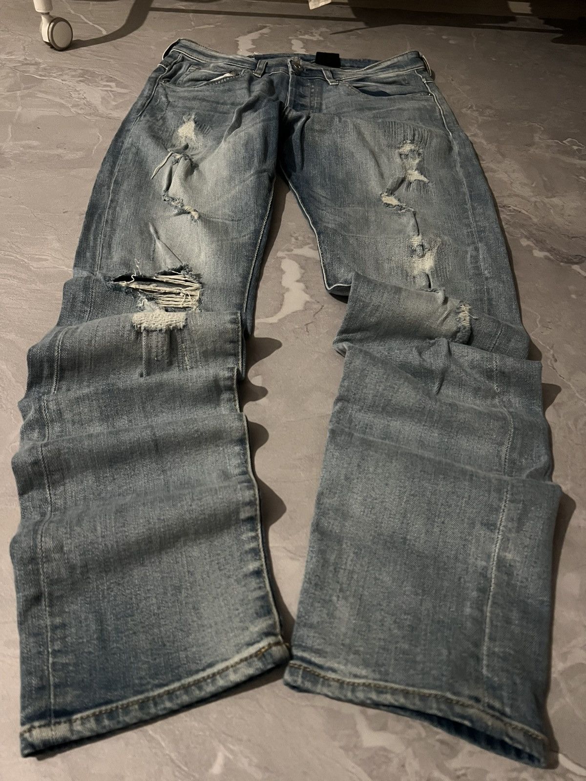Vintage Vintage Archive Slim Jeans / Underground Rock Style Size US 31 - 1 Thumbnail