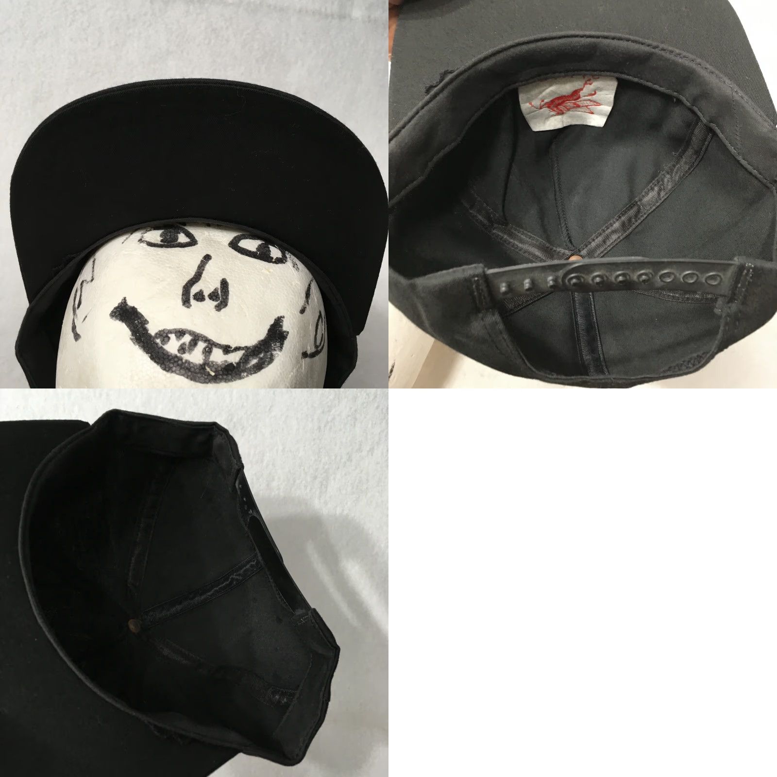 Vintage VINTAGE Snap-Back Hat Trucker Mens Adjustable Black 80s 90s Unicorn Horse Dallas City College Hipster HP Hat Size ONE SIZE - 8 Thumbnail