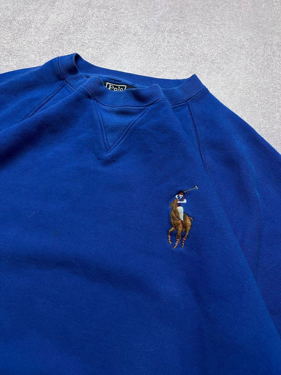 Polo Ralph Lauren Vintage Polo Ralph Lauren Big Pony Boxy Sweatshirt L Size US L / EU 52-54 / 3 - 3 Thumbnail