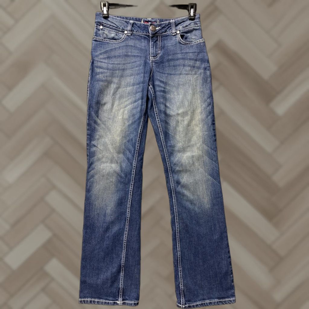 Wrangler Wrangler Jeans Women’s 30x32 Pocket Flare Boot Cut Western /158-25 Size 30" / US 8 / IT 44 - 1 Thumbnail