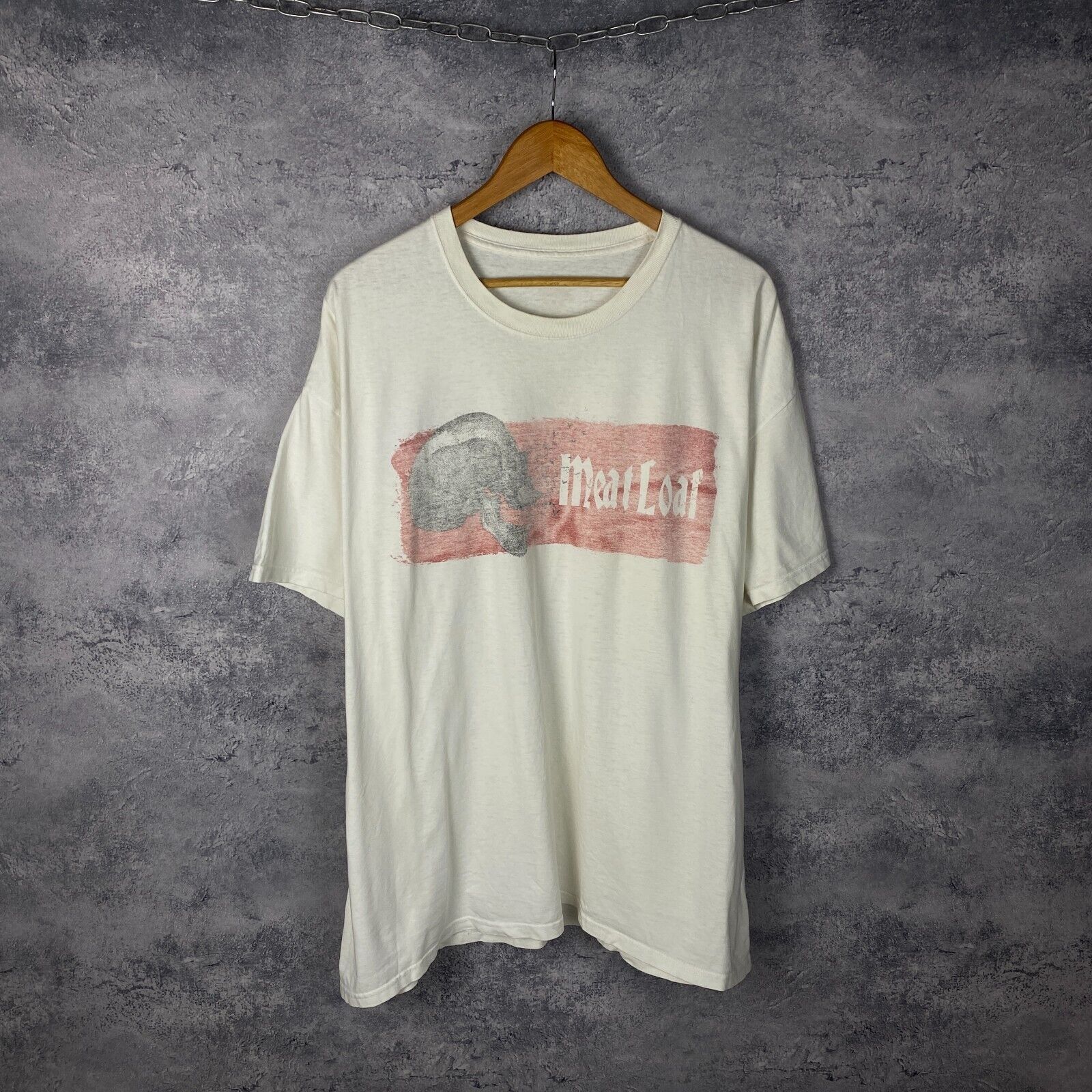 Band Tees Meat Loaf 2007 Tee Men's Size XL White Short Sleeve ` Size US XL / EU 56 / 4 - 1 Thumbnail