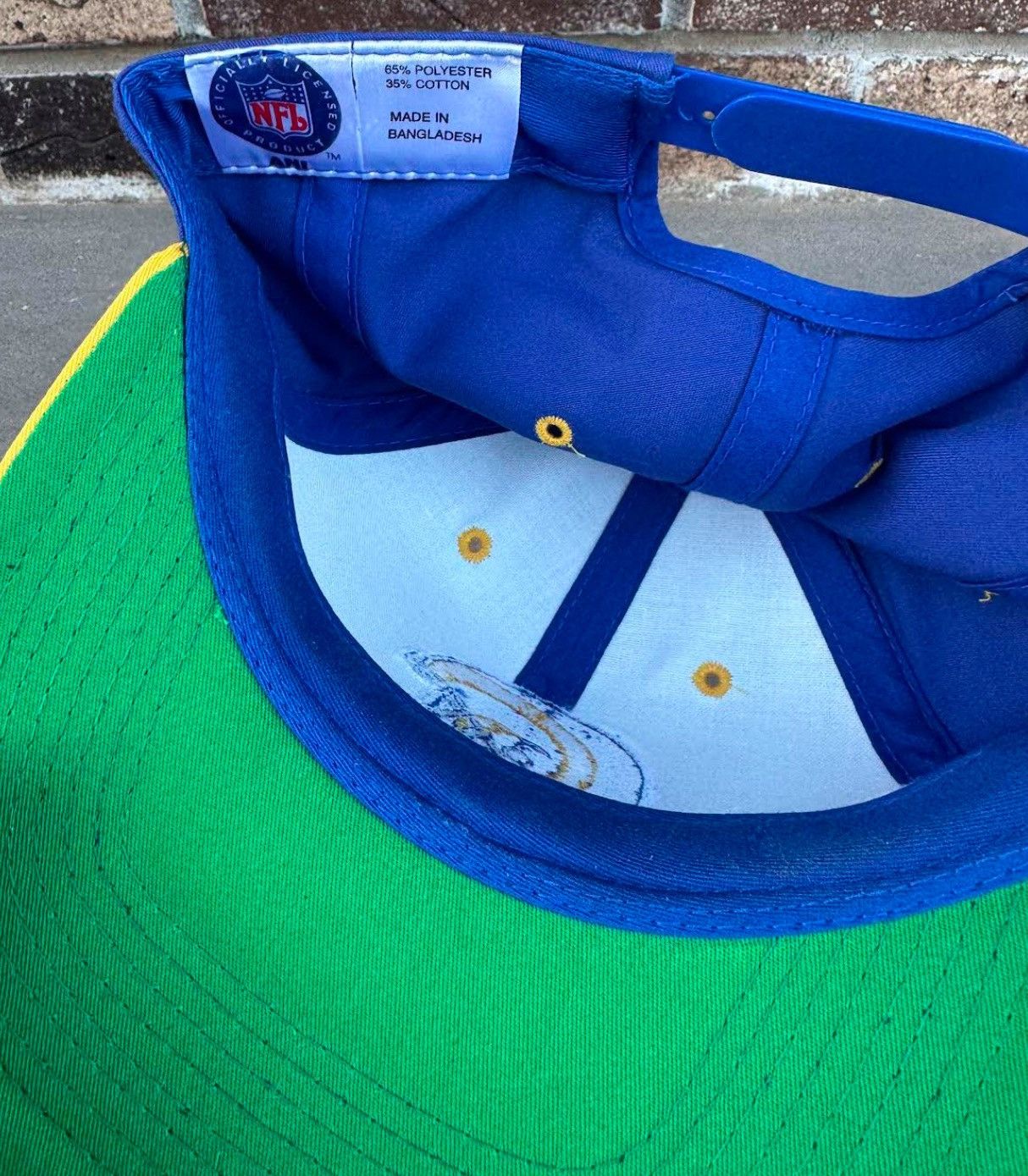 Vintage Vintage ANI St Louis Rams Snapback Size ONE SIZE - 3 Thumbnail