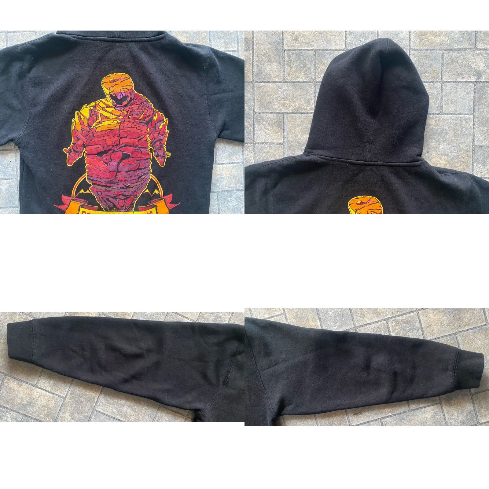 Vintage Ganja White Night Hoodie Mens Small Wobble Rocks Believe In Your Dreams Black Orange Black Elevation Red Rocks Amphitheatre 90s? Wait no. Size US S / EU 44-46 / 1 - 10 Thumbnail